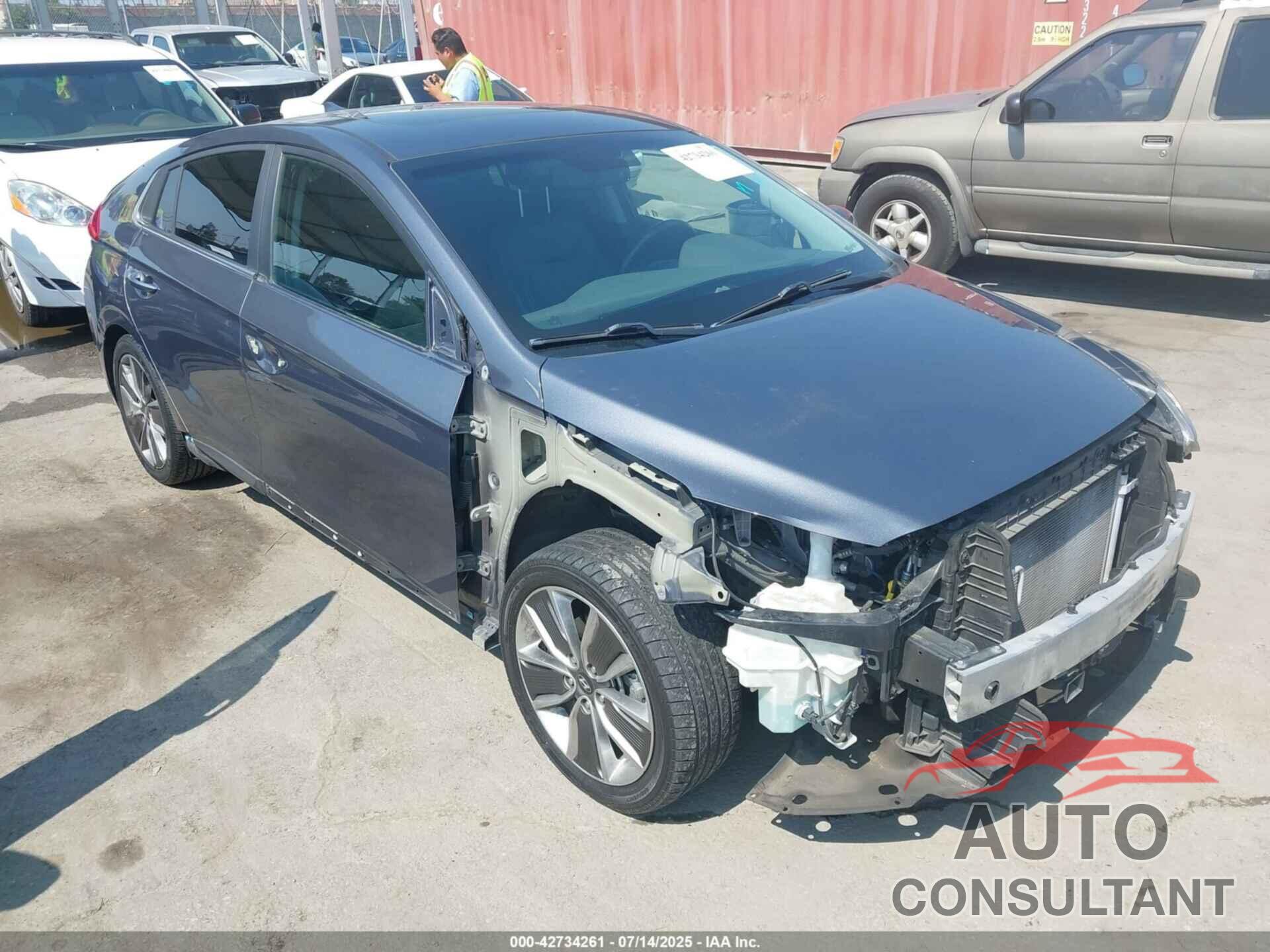 HYUNDAI IONIQ HYBRID 2017 - KMHC85LC2HU039777
