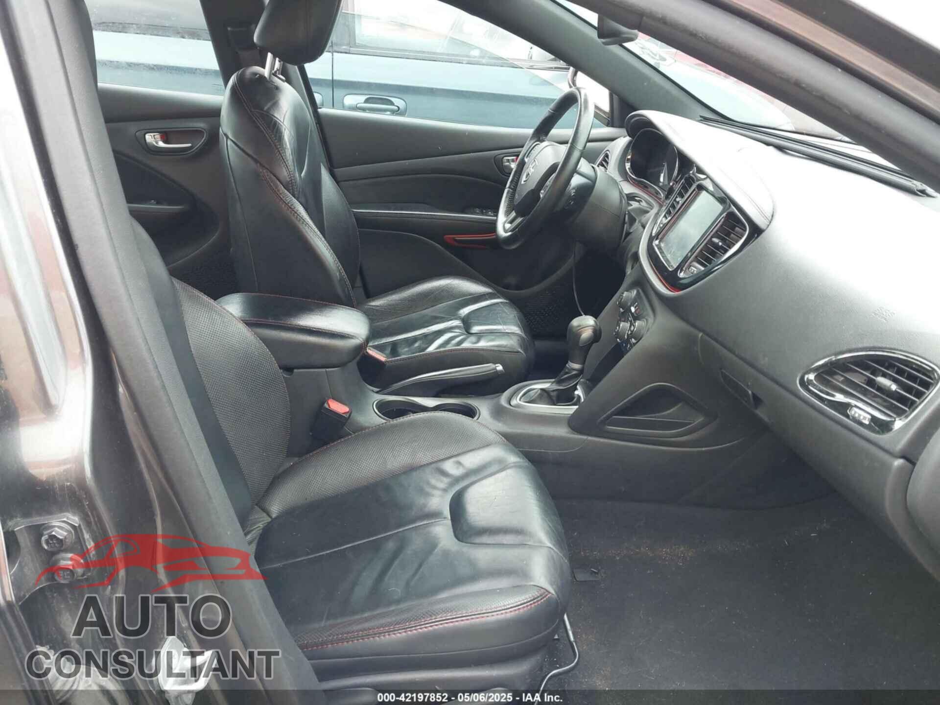DODGE DART 2015 - 1C3CDFEB5FD118856