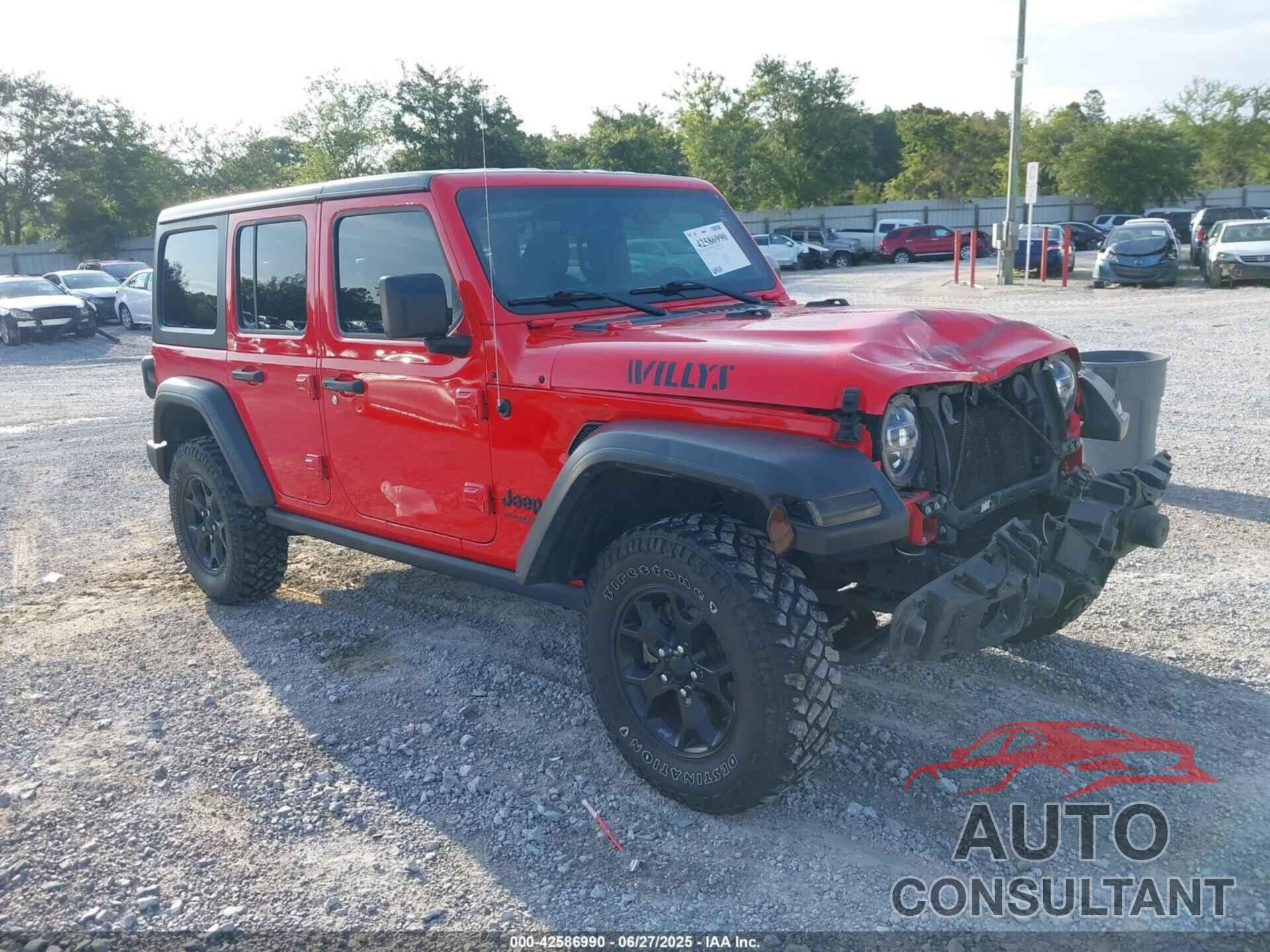 JEEP WRANGLER UNLIMITED 2020 - 1C4HJXDM1LW290451