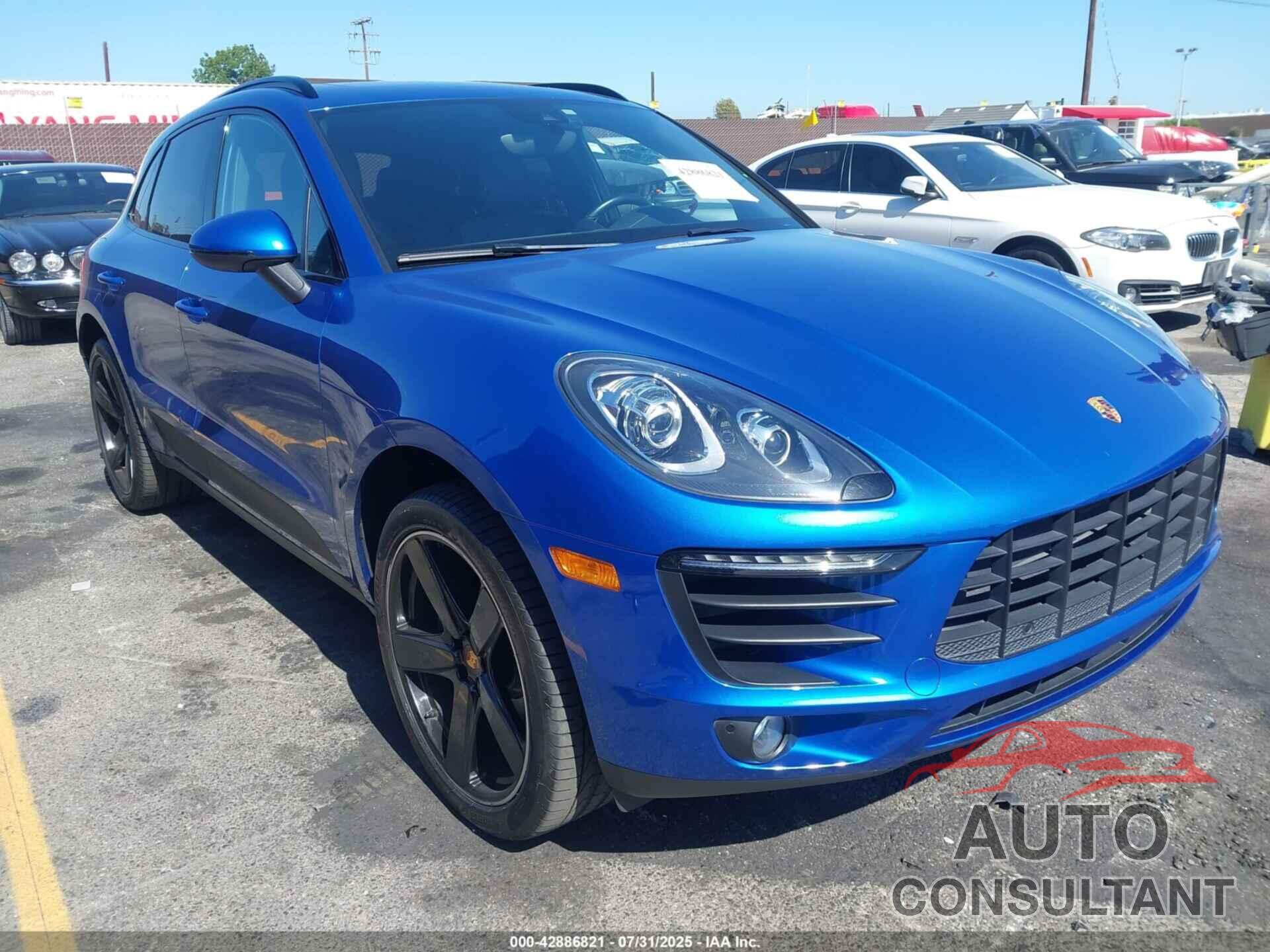 PORSCHE MACAN 2017 - WP1AA2A58HLB07314