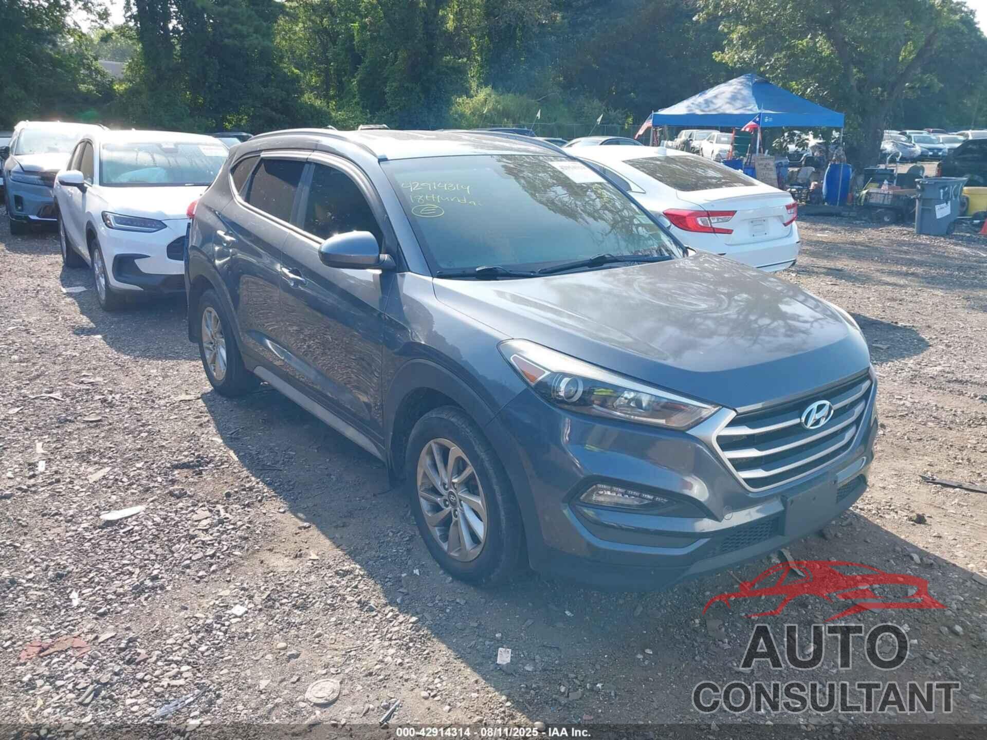 HYUNDAI TUCSON 2018 - KM8J3CA48JU637688