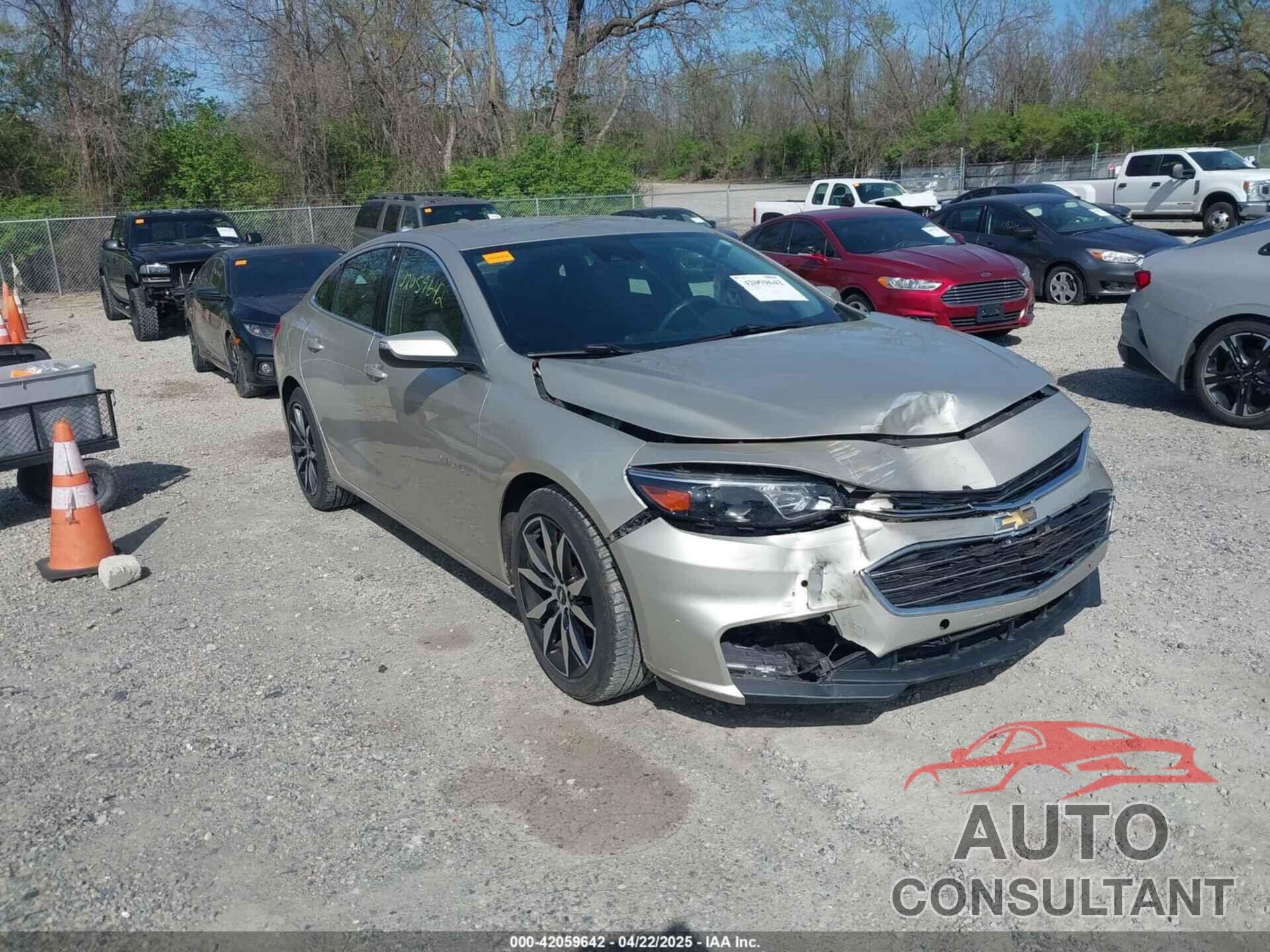 CHEVROLET MALIBU 2016 - 1G1ZF5SX6GF194658