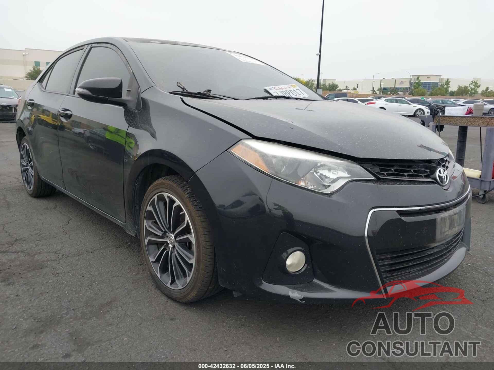 TOYOTA COROLLA 2015 - 5YFBURHE1FP225026