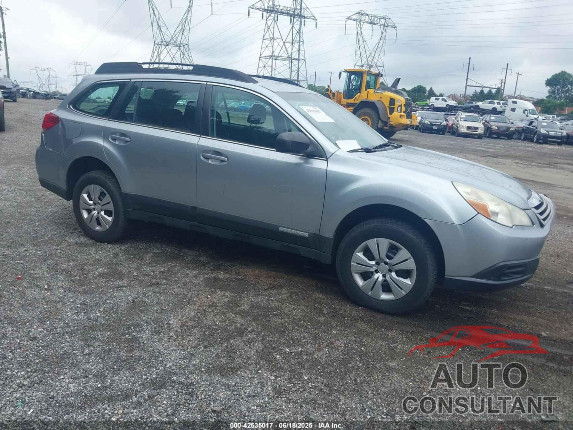 SUBARU OUTBACK 2012 - 4S4BRBAC2C3227773