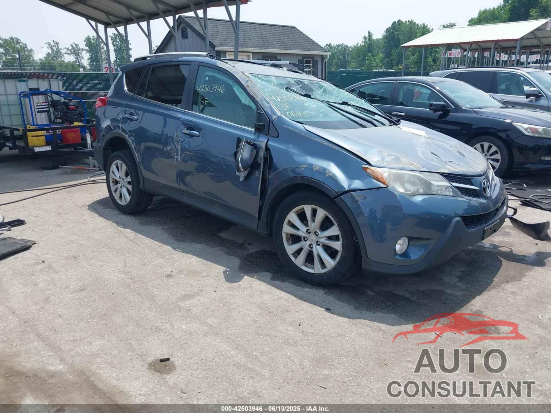 TOYOTA RAV4 2013 - 2T3DFREV8DW069464