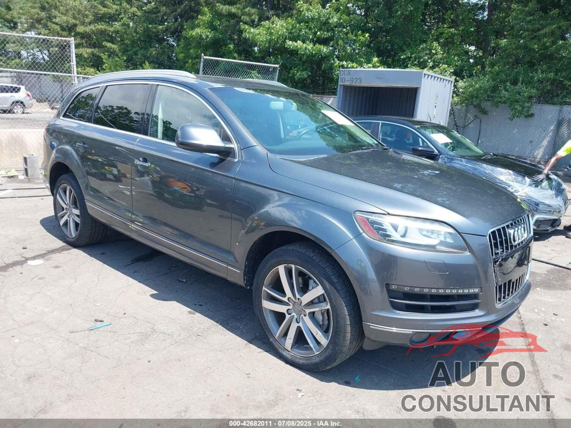 AUDI Q7 2012 - WA1LGAFE2CD006116