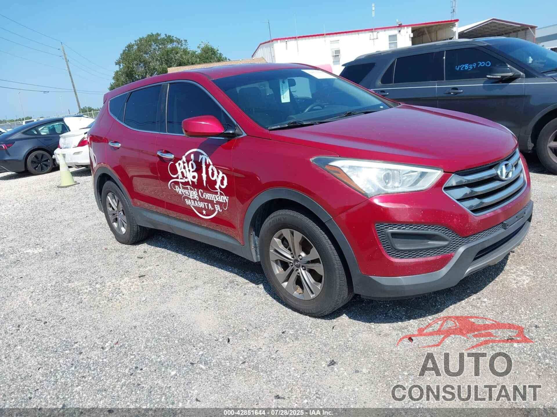 HYUNDAI SANTA FE SPORT 2016 - 5XYZT3LB7GG358701