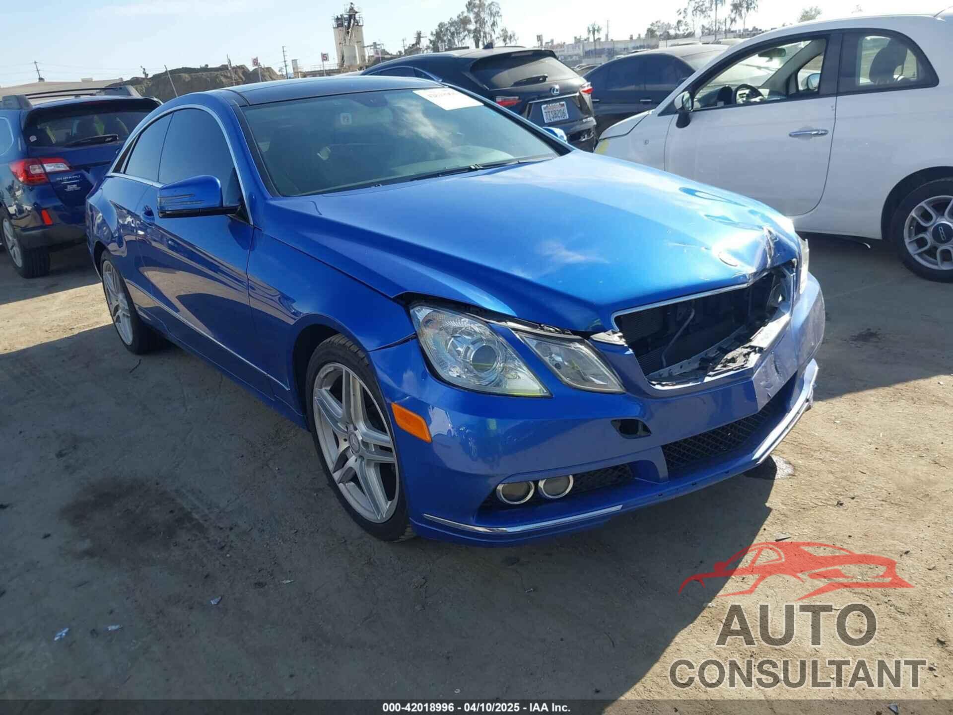 MERCEDES-BENZ E 350 2011 - WDDKJ5GB8BF119656