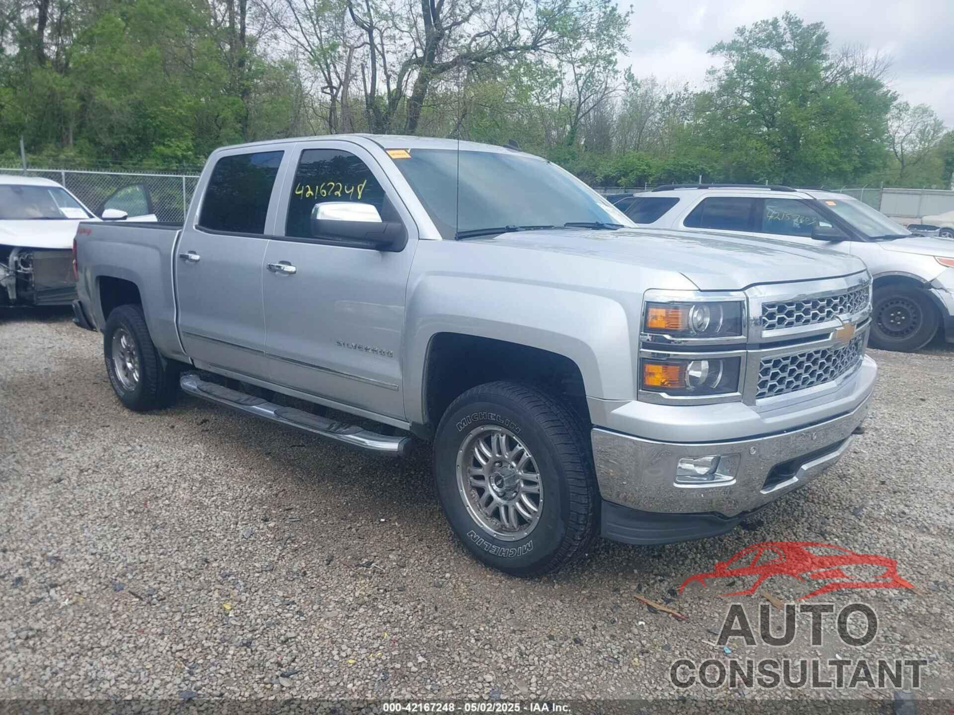 CHEVROLET SILVERADO 1500 2014 - 3GCUKSEC1EG226528
