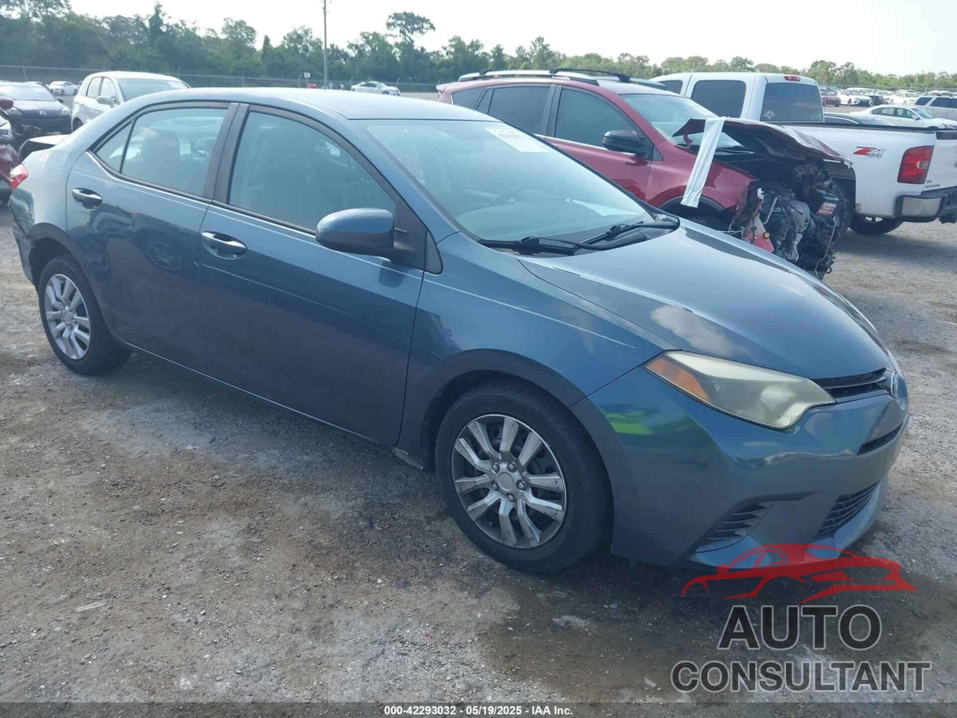 TOYOTA COROLLA 2015 - 2T1BURHE1FC477021