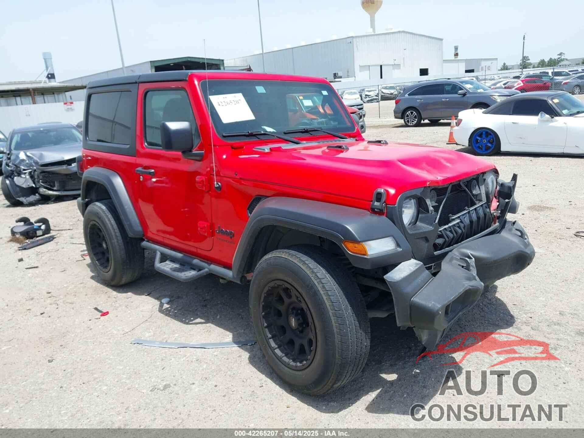 JEEP WRANGLER 2022 - 1C4GJXAG3NW195967