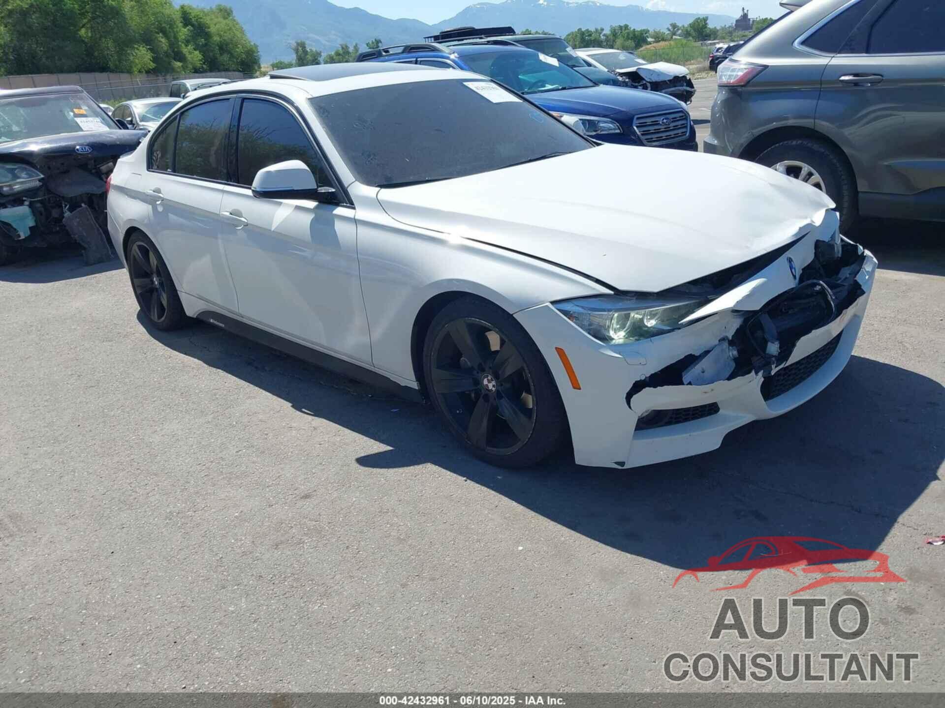 BMW 335I 2015 - WBA3B9G54FNR99390