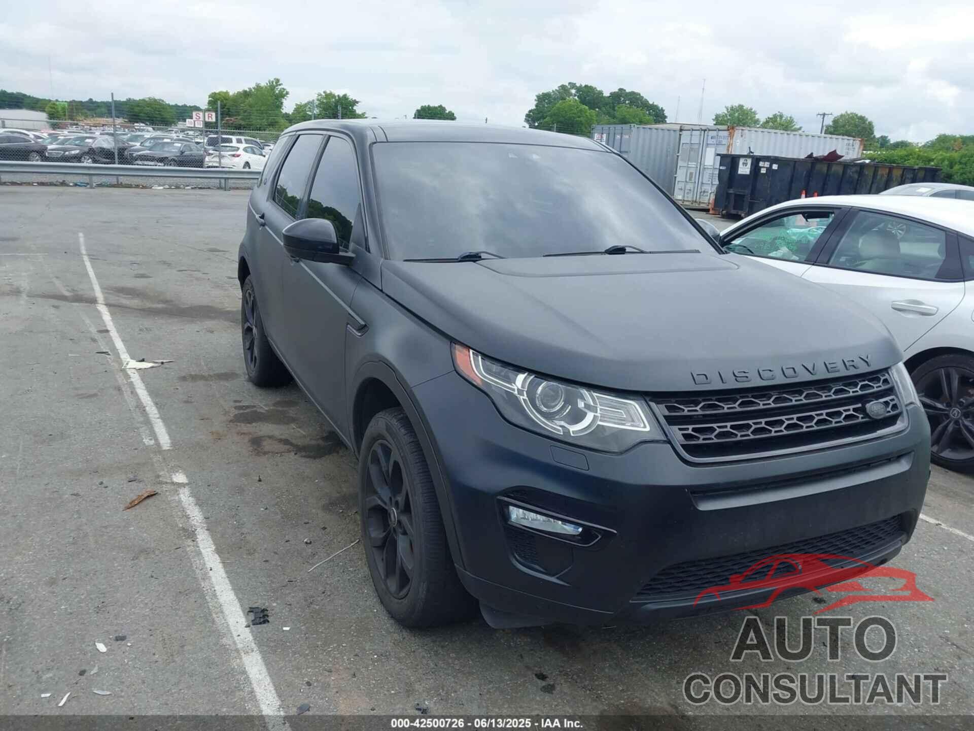 LAND ROVER DISCOVERY SPORT 2017 - SALCR2BG1HH701998