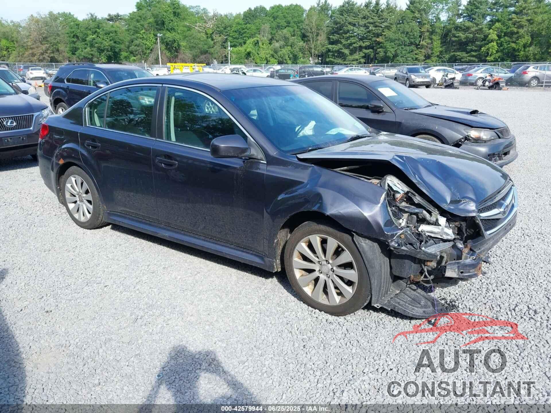 SUBARU LEGACY 2011 - 4S3BMBK67B3237225