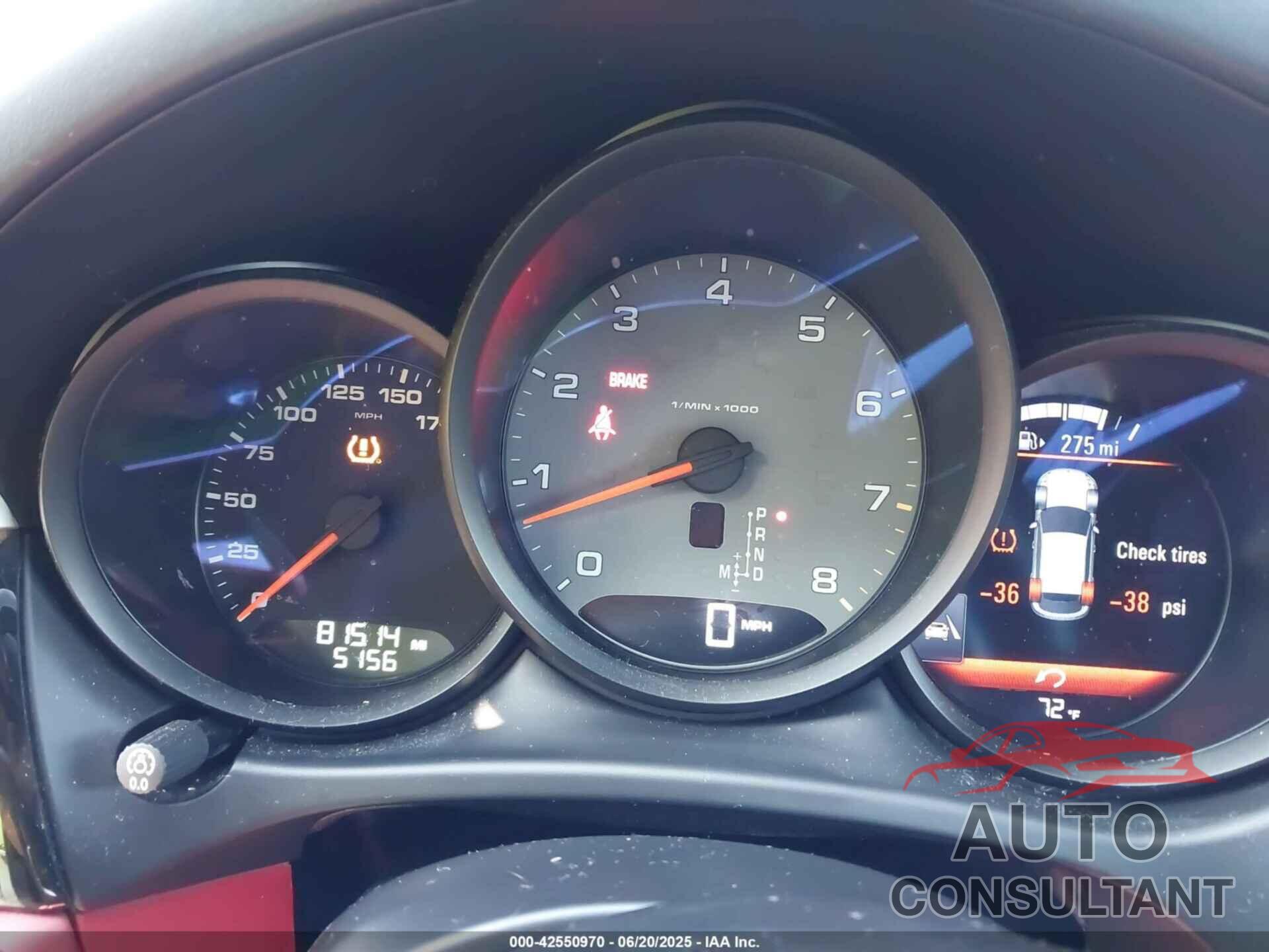 PORSCHE MACAN 2017 - WP1AB2A52HLB18936