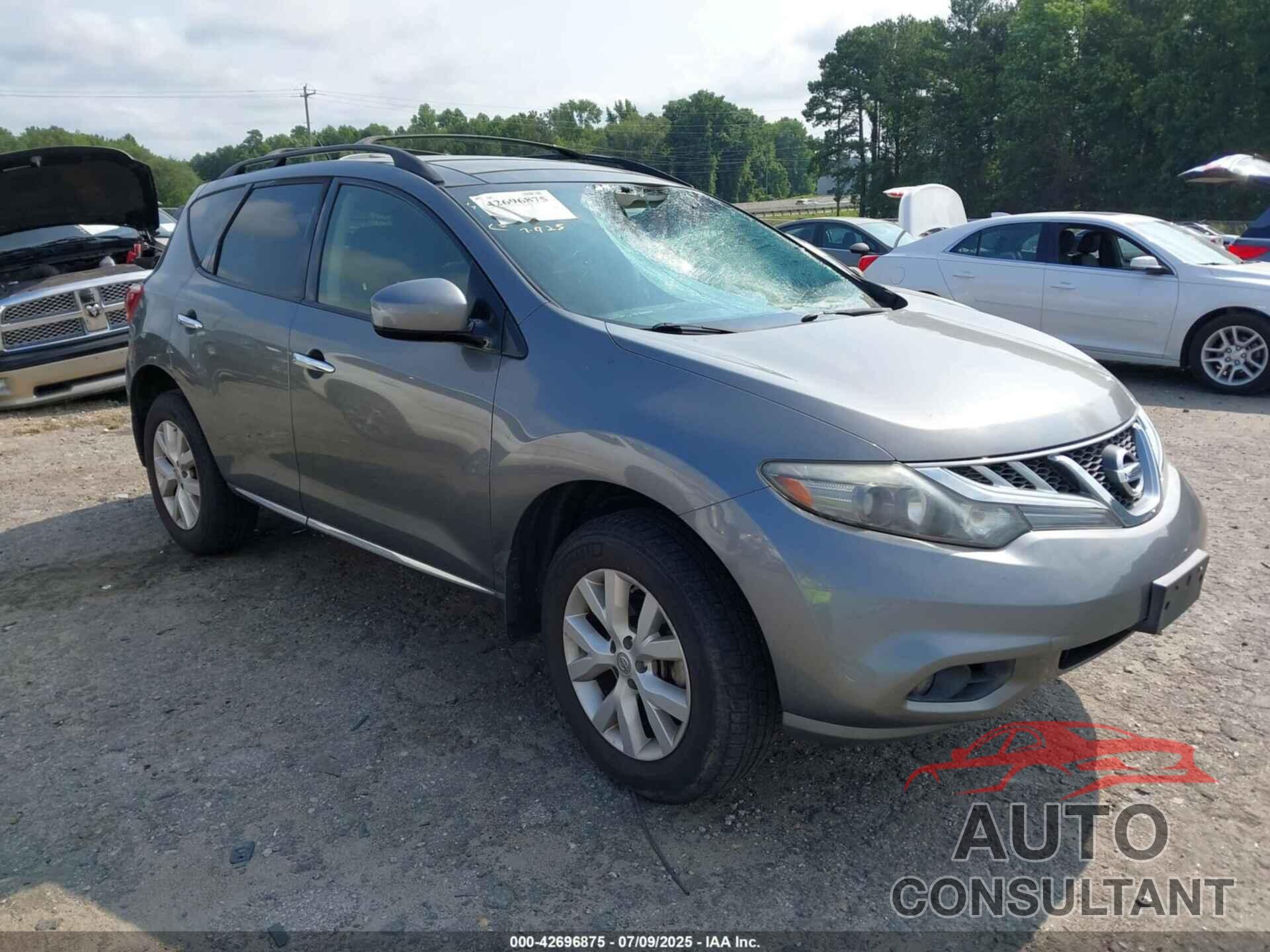 NISSAN MURANO 2013 - JN8AZ1MWXDW321338
