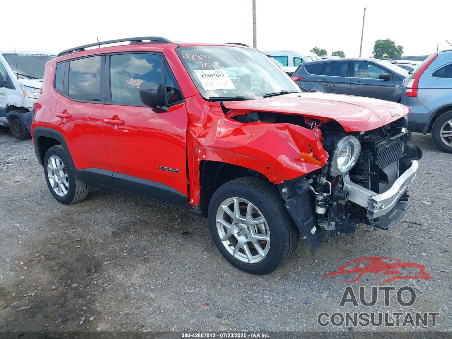 JEEP RENEGADE 2023 - ZACNJDB13PPP15484