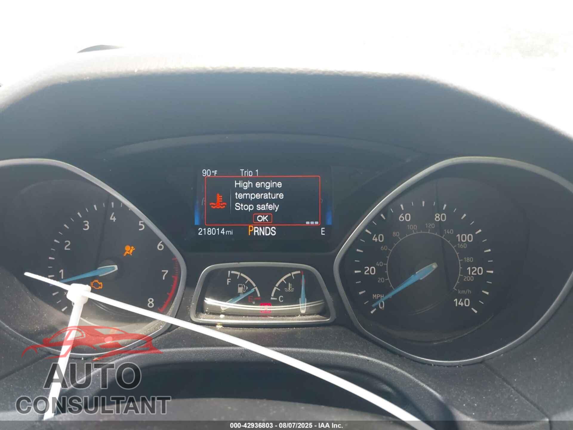 FORD FOCUS 2015 - 1FADP3F27FL247312