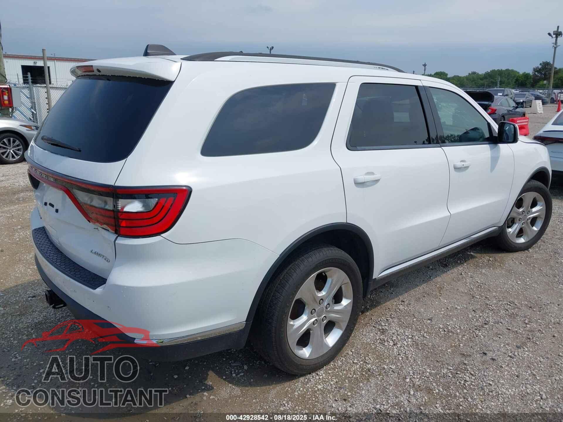 DODGE DURANGO 2015 - 1C4RDJDG2FC851166