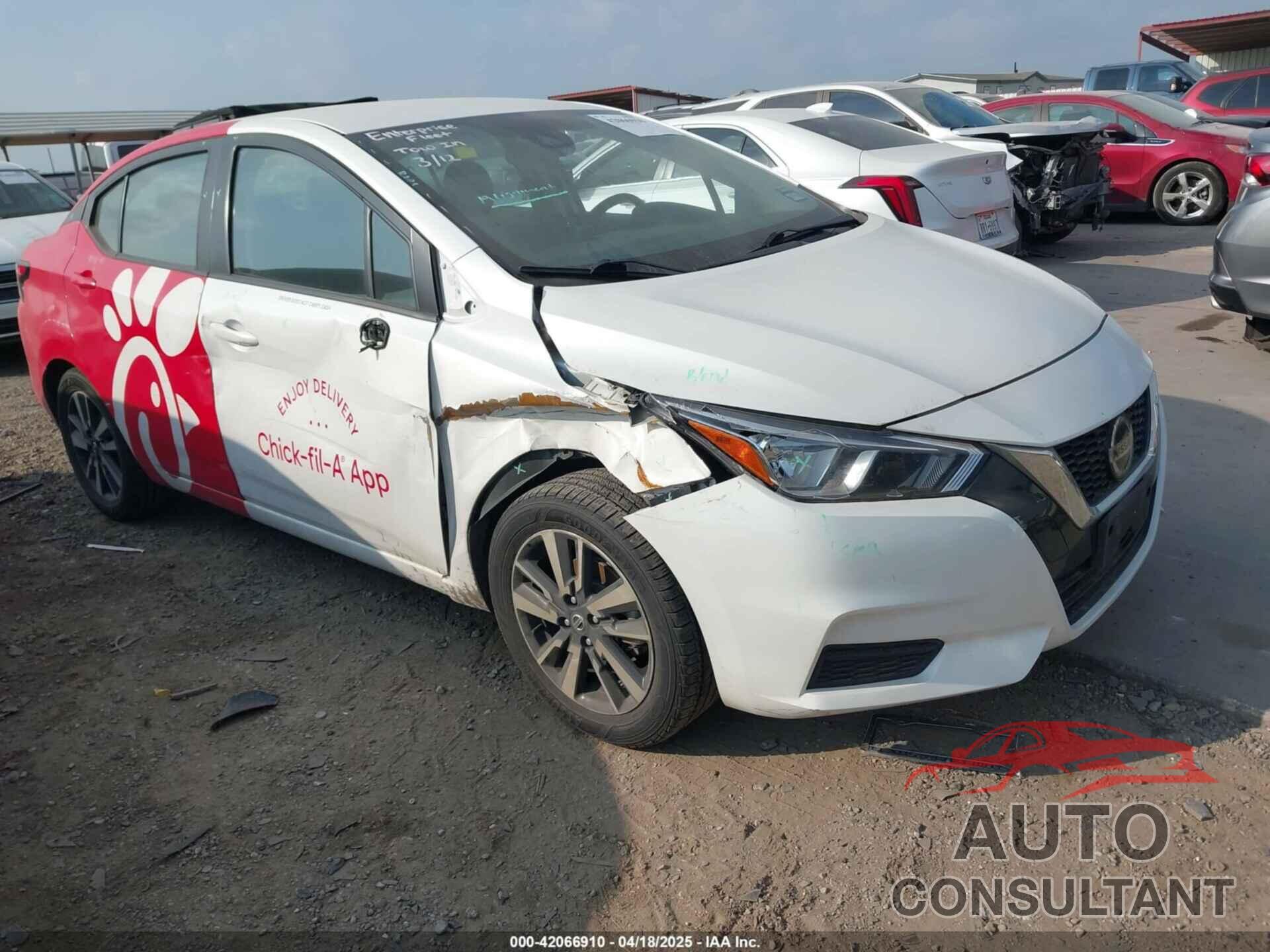 NISSAN VERSA 2022 - 3N1CN8EV3NL849005