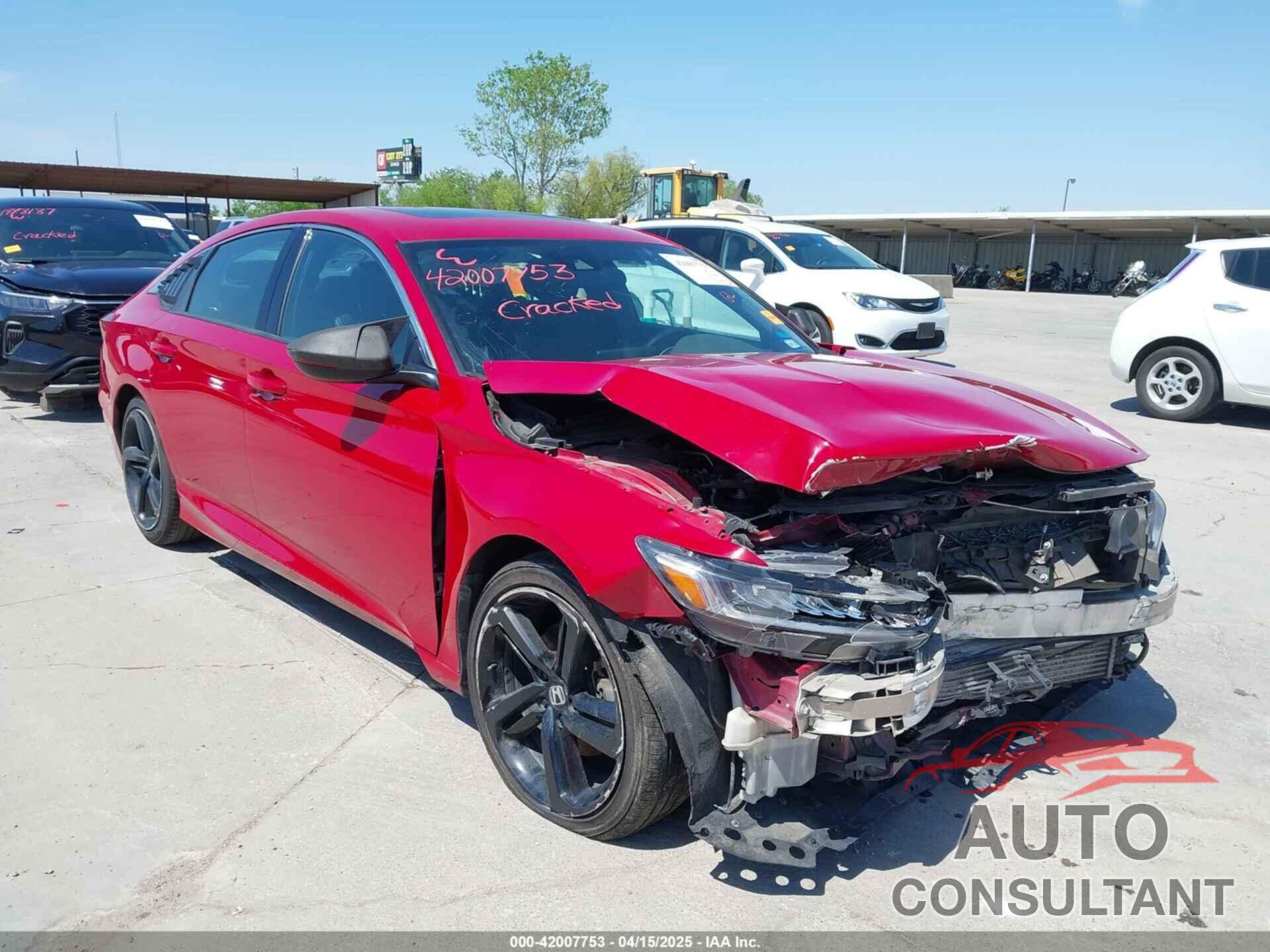 HONDA ACCORD 2019 - 1HGCV2F35KA005740