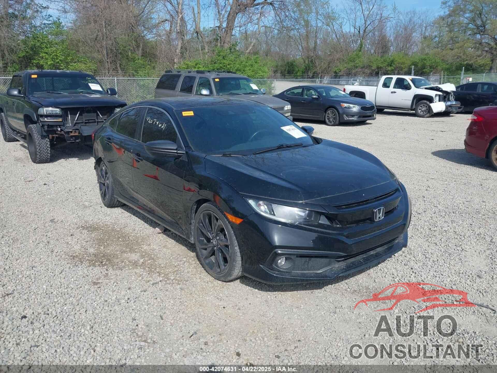HONDA CIVIC 2019 - 19XFC2F86KE045495