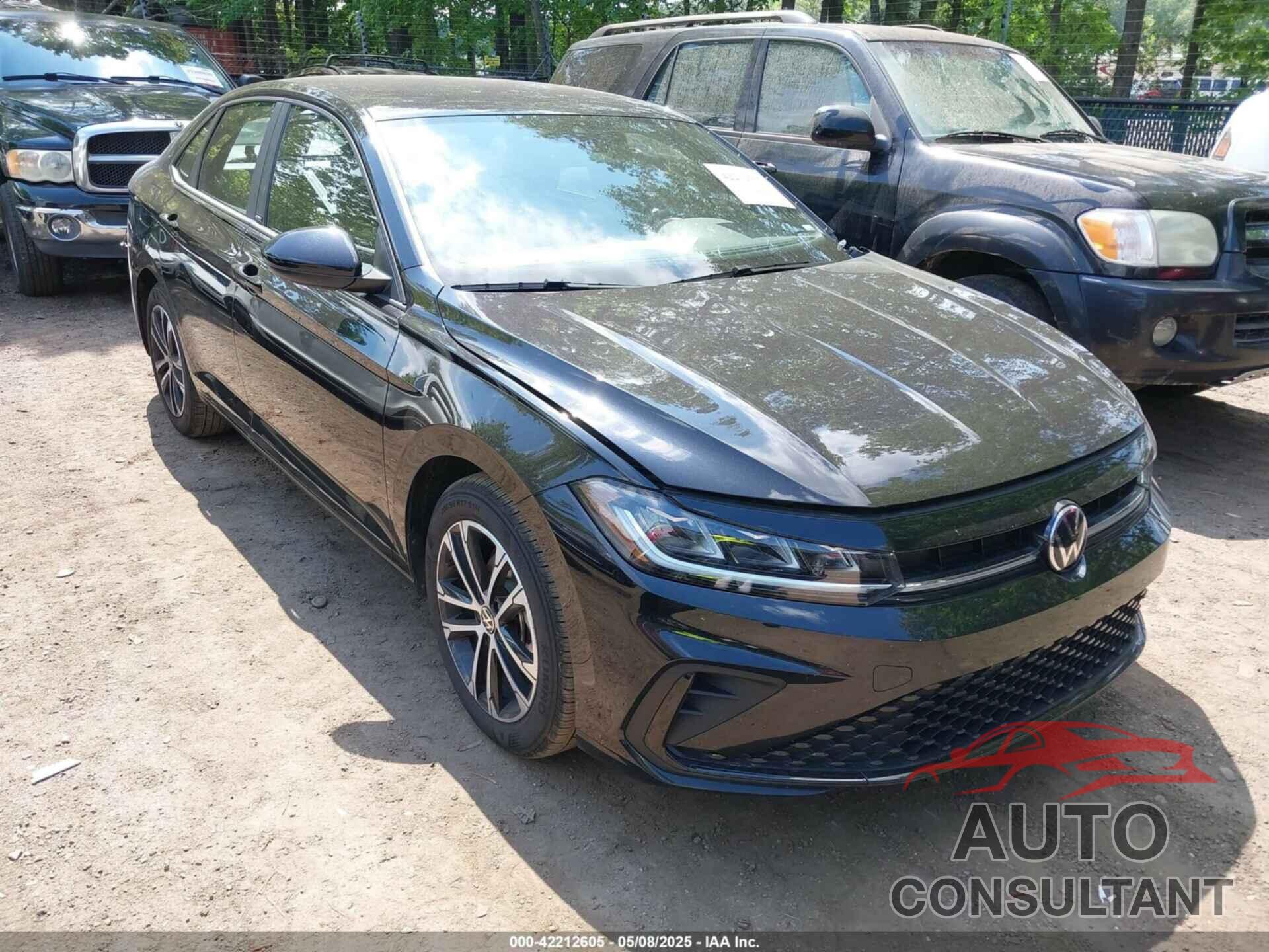 VOLKSWAGEN JETTA 2025 - 3VWBX7BU8SM004453
