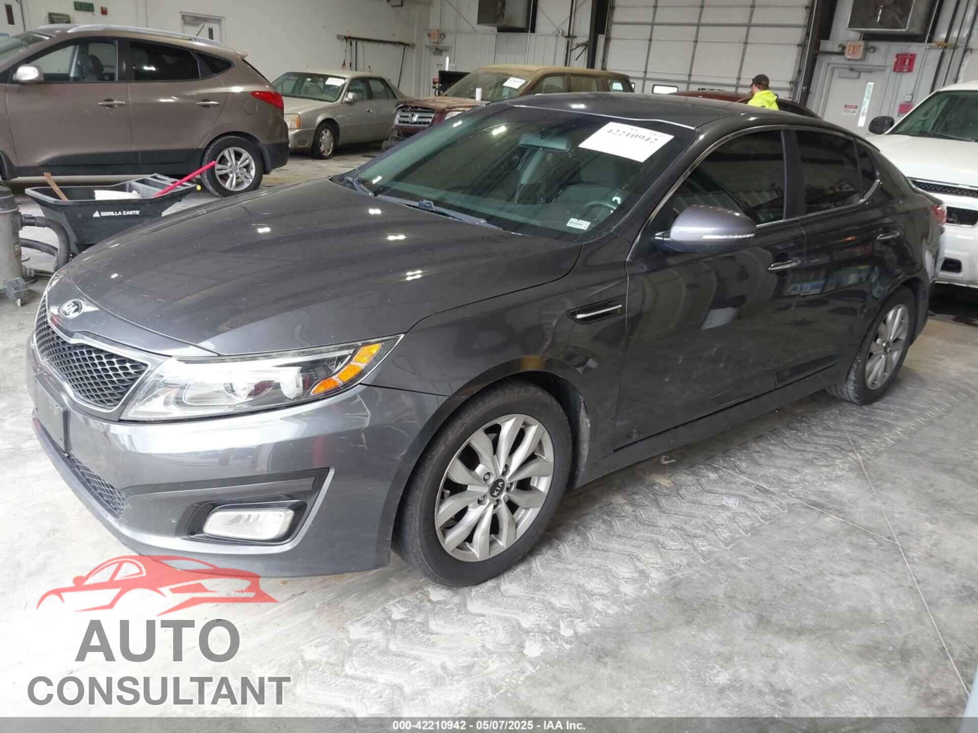 KIA OPTIMA 2015 - KNAGM4A72F5619536