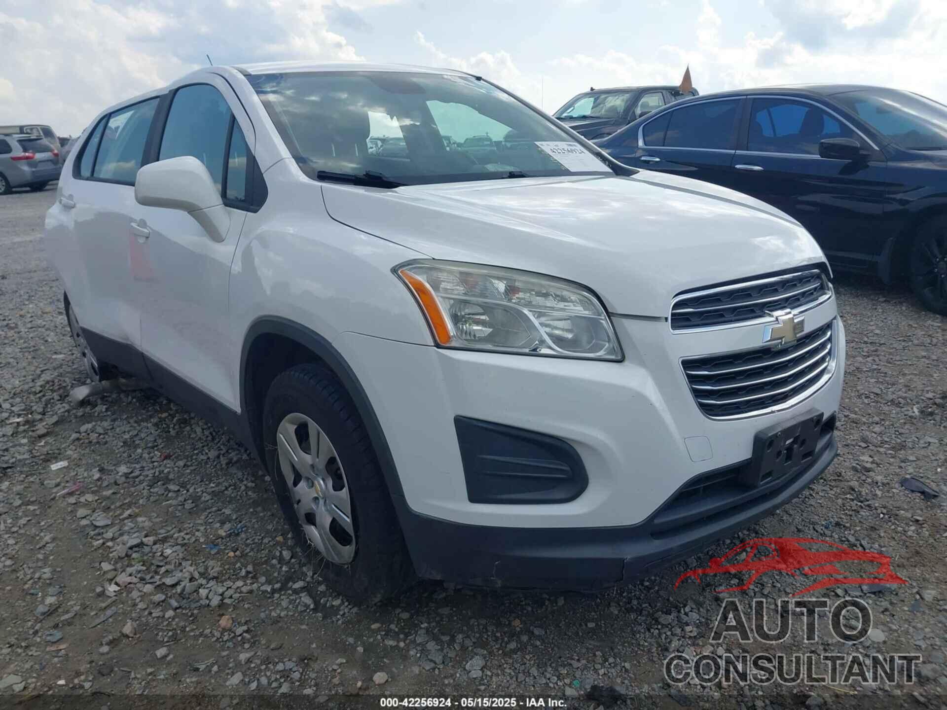 CHEVROLET TRAX 2016 - 3GNCJKSB3GL142657