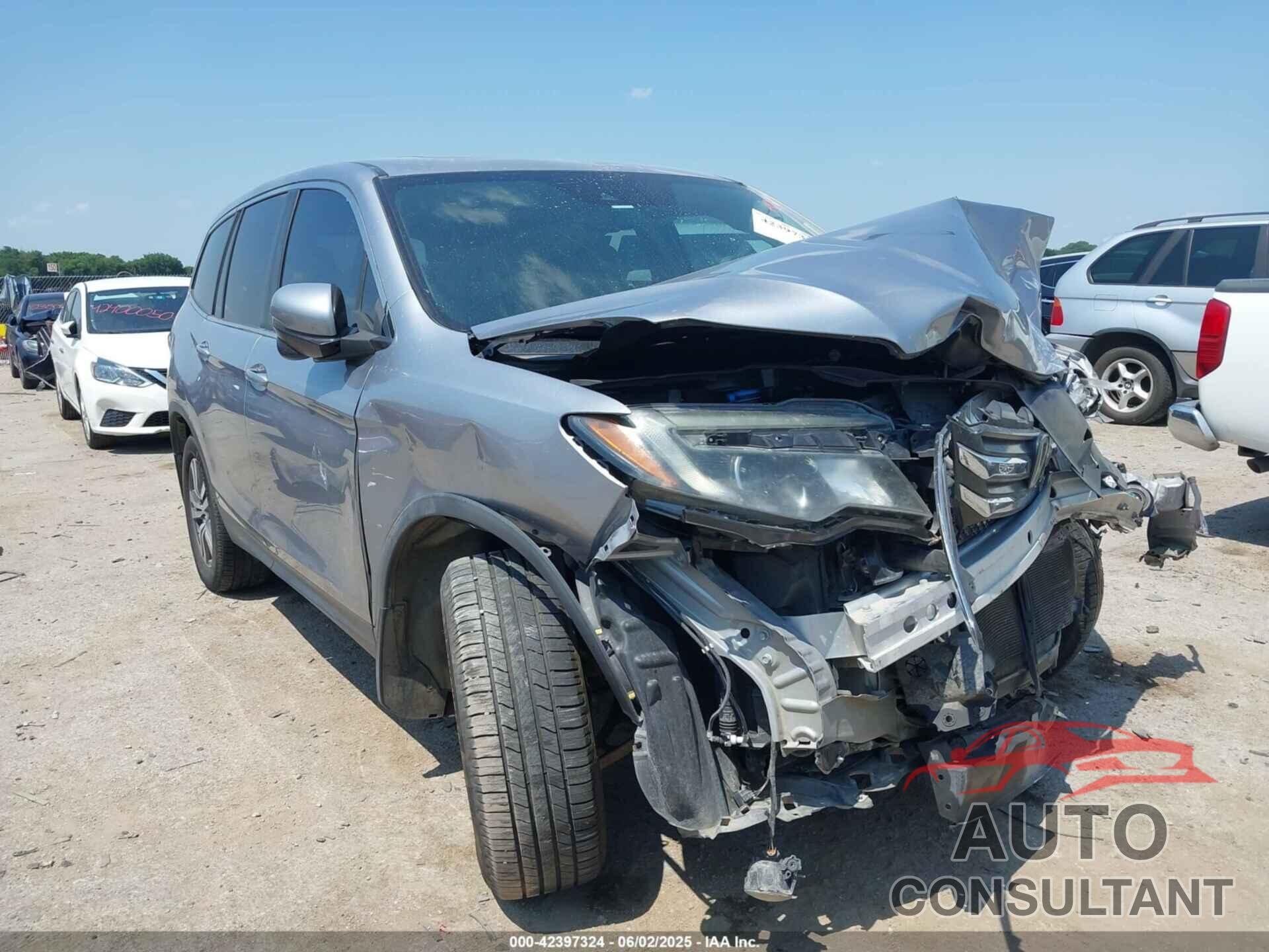 HONDA PILOT 2017 - 5FNYF6H65HB011442