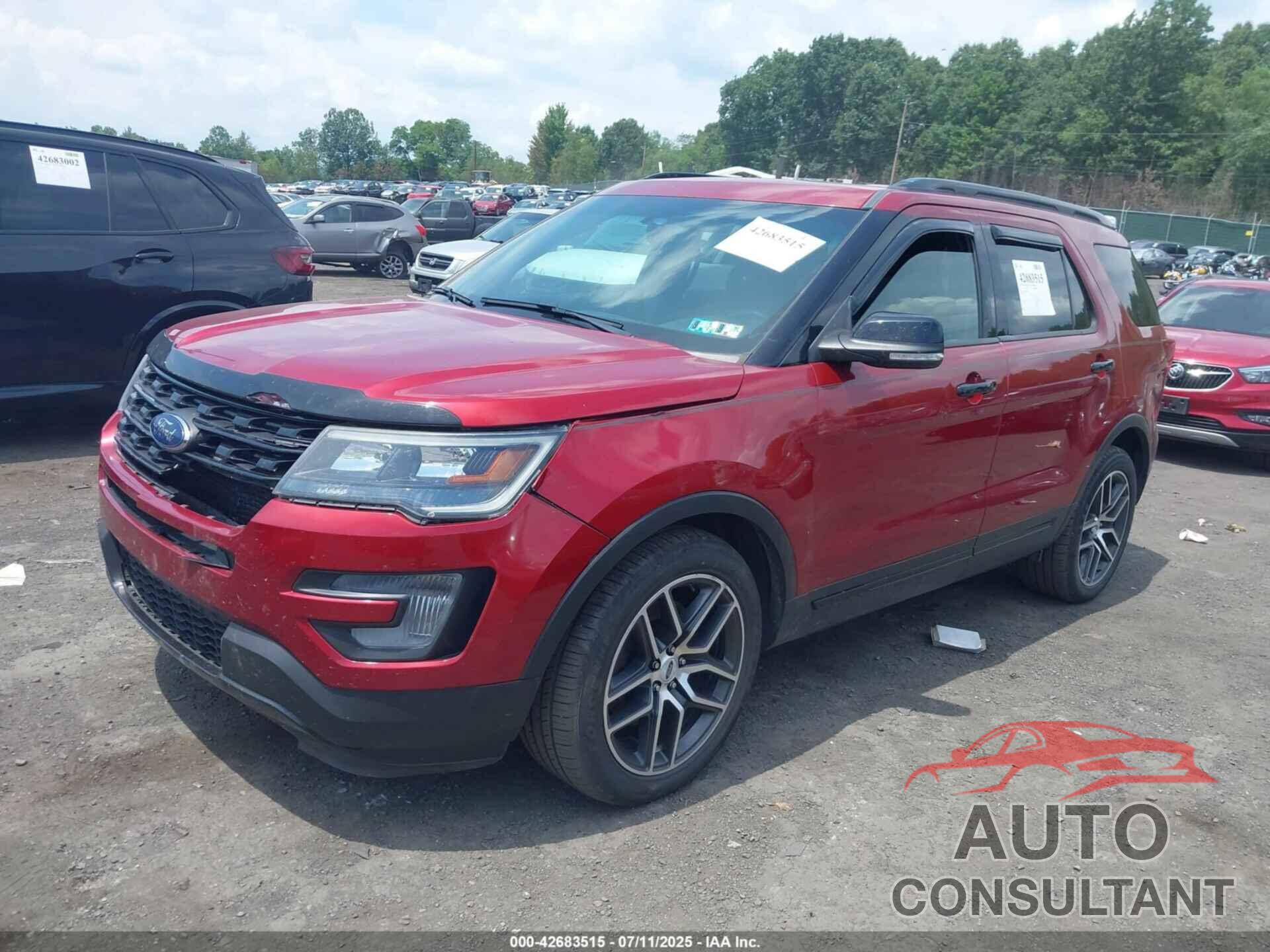 FORD EXPLORER 2016 - 1FM5K8GT6GGB49217