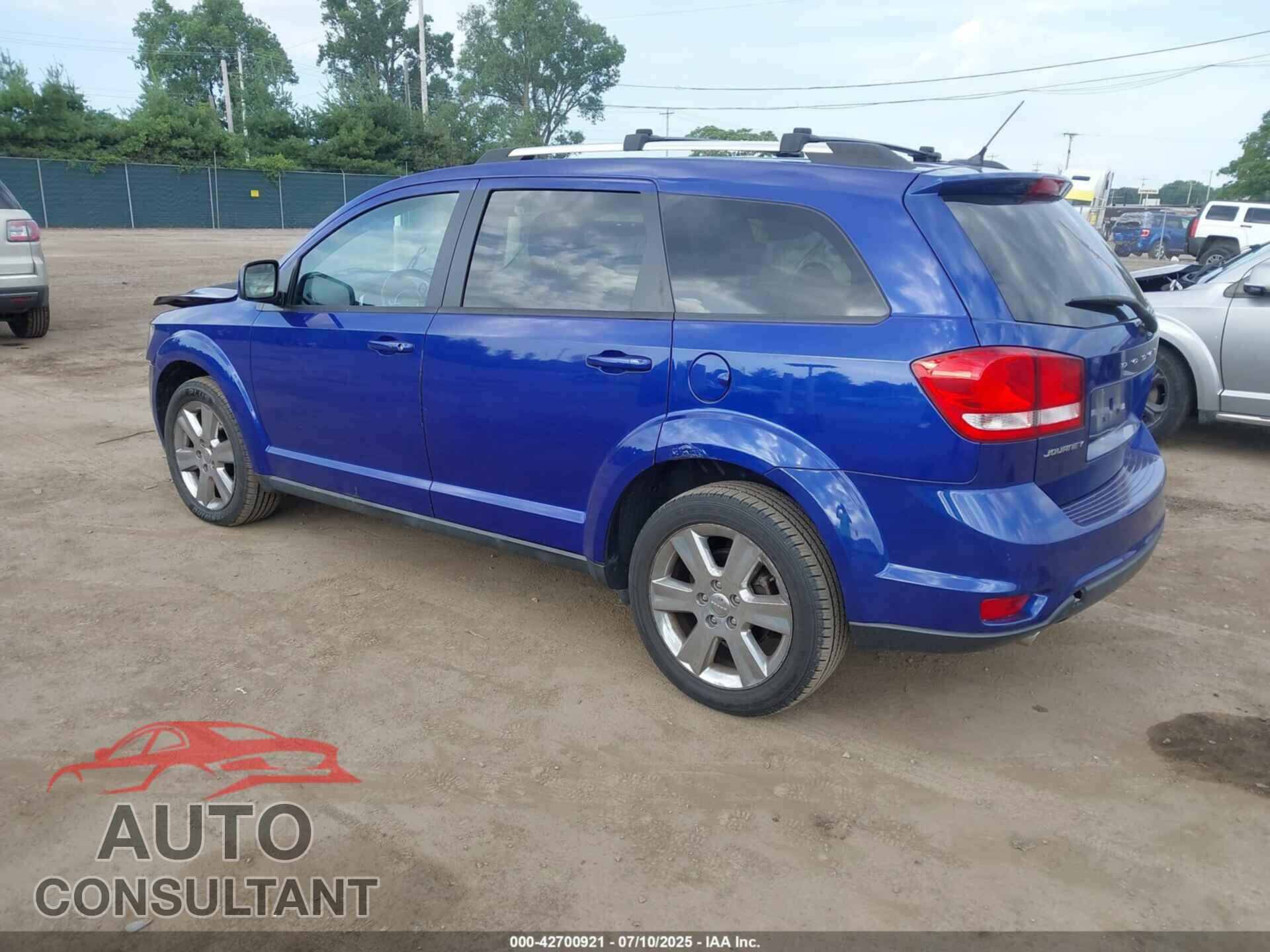 DODGE JOURNEY 2012 - 3C4PDCCG9CT210083