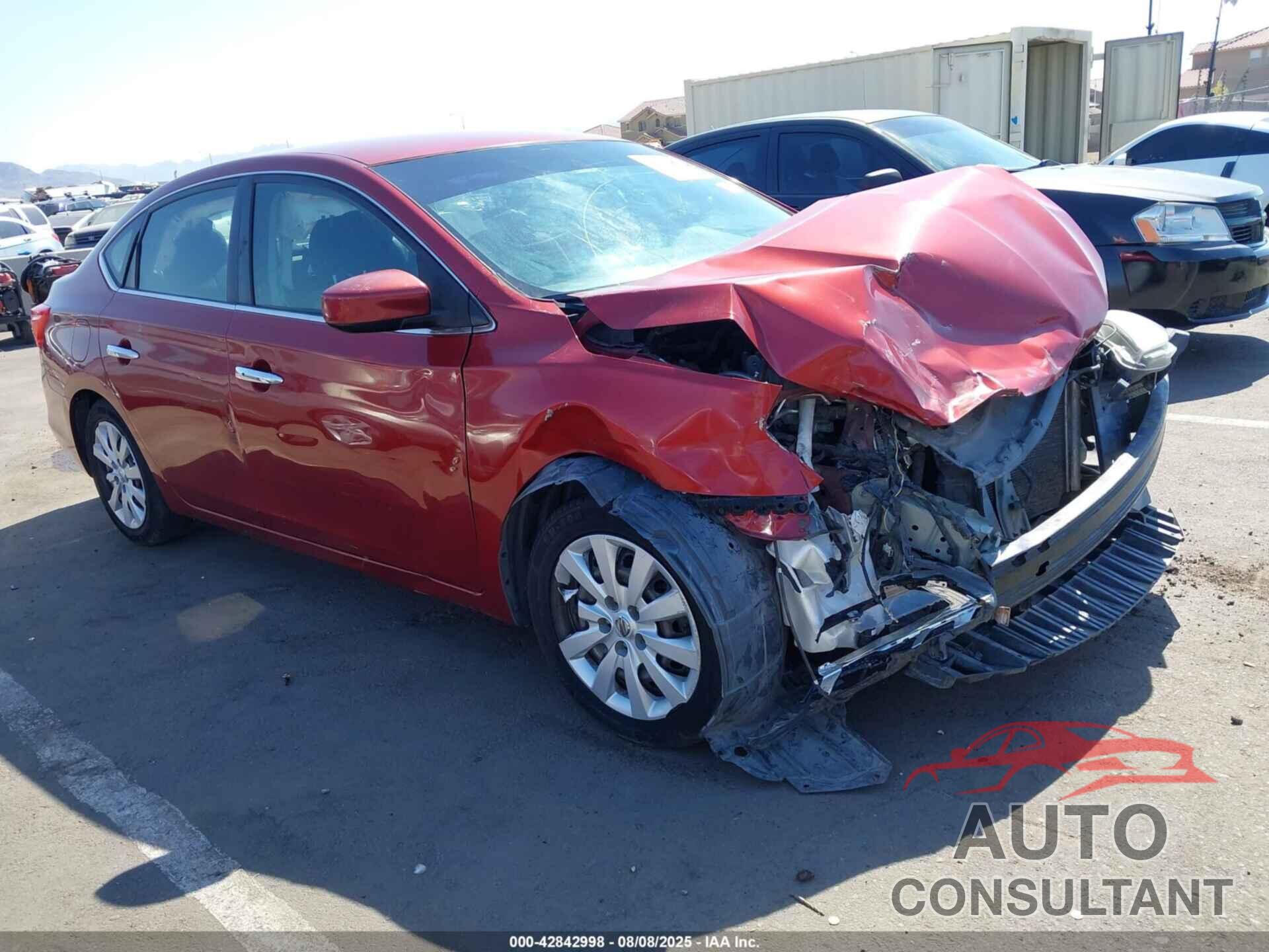 NISSAN SENTRA 2017 - 3N1AB7APXHL643086