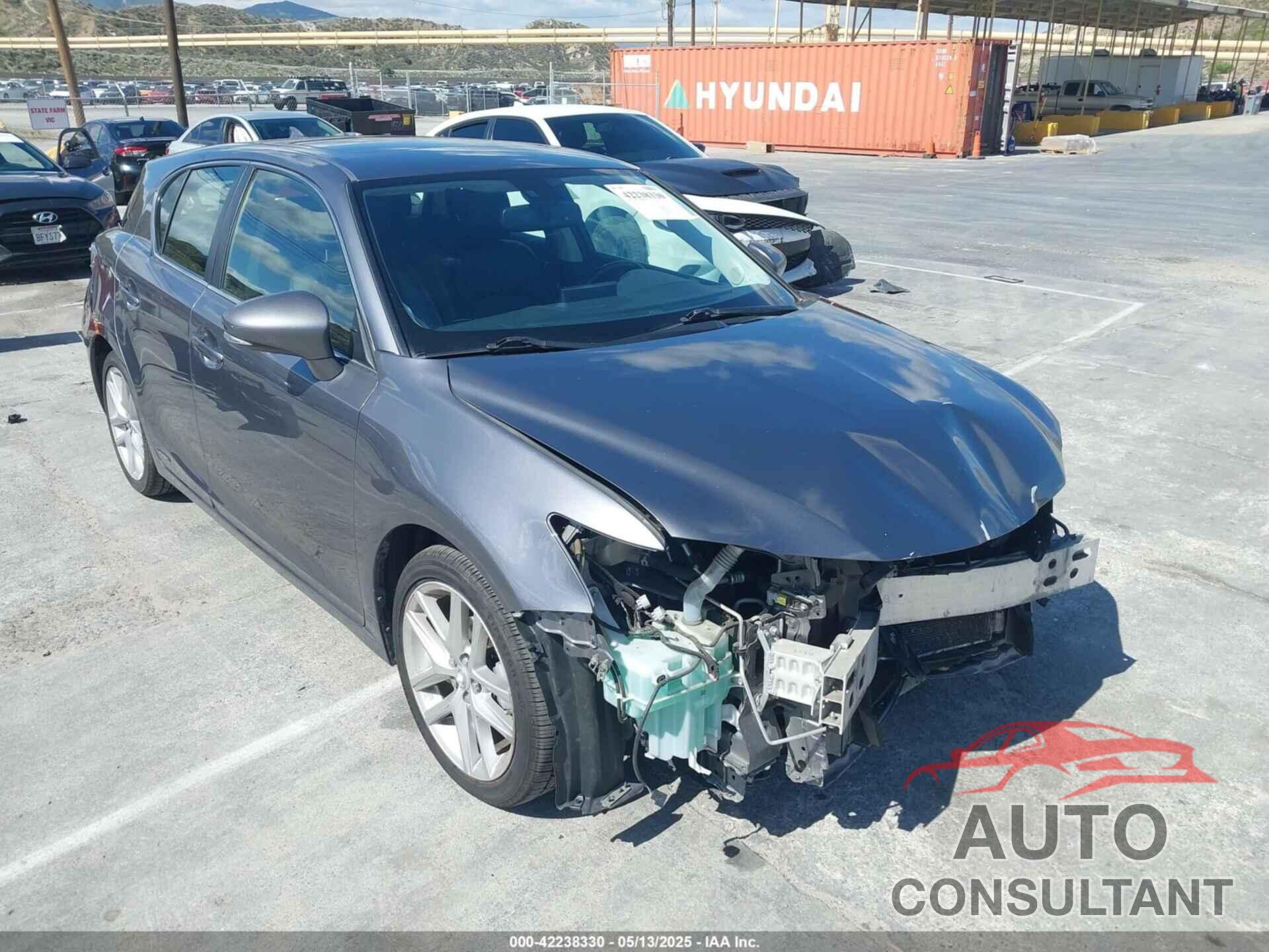LEXUS CT 200H 2017 - JTHKD5BH2H2287370