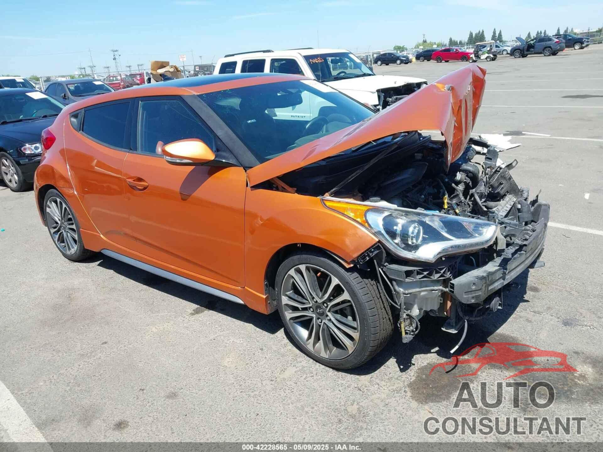 HYUNDAI VELOSTER 2016 - KMHTC6AE9GU288293