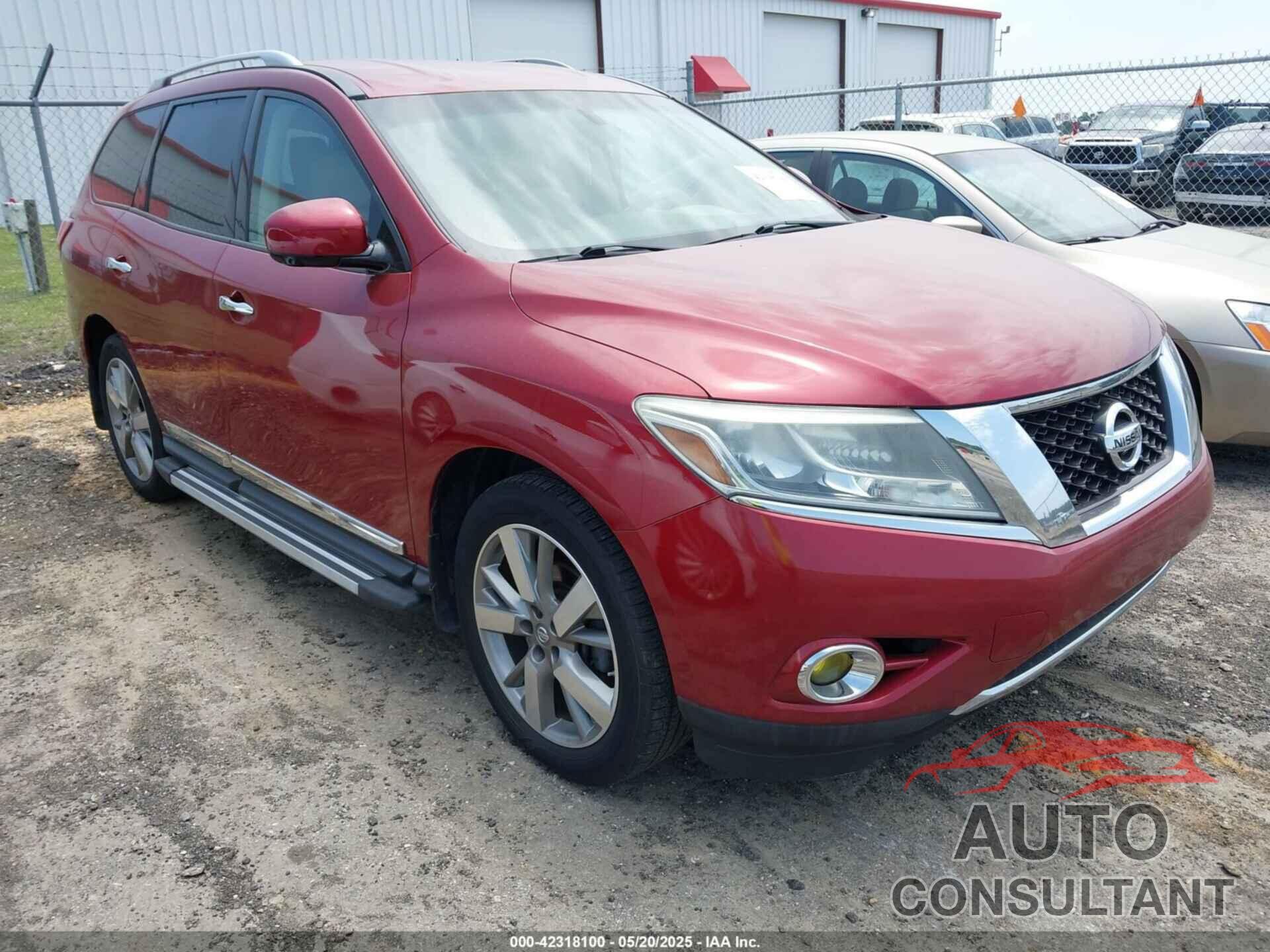 NISSAN PATHFINDER 2013 - 5N1AR2MNXDC659618