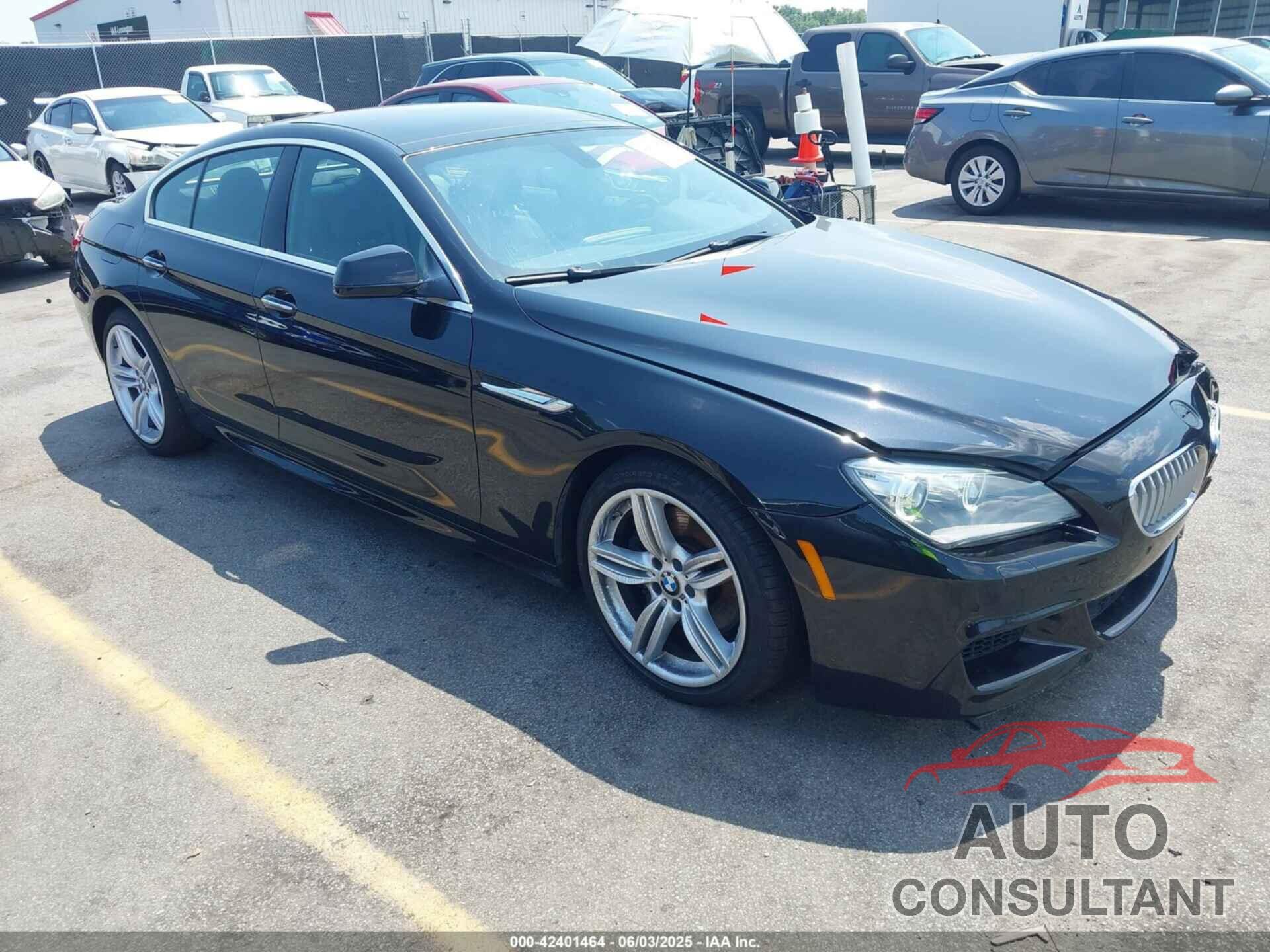 BMW 650I GRAN COUPE 2013 - WBA6B4C53DD097905