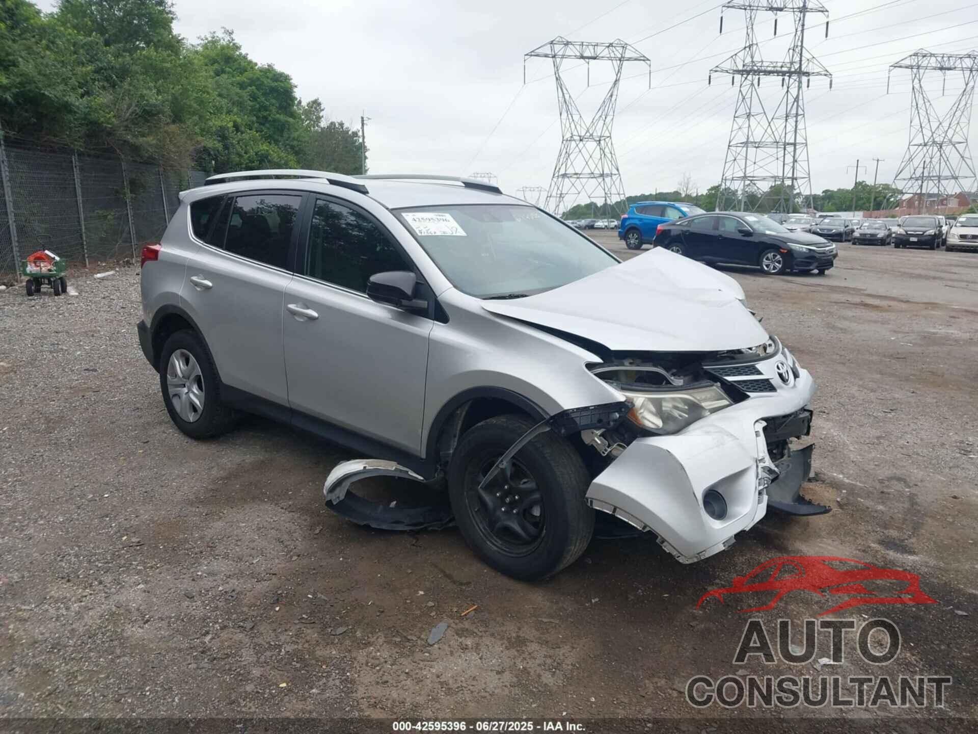 TOYOTA RAV4 2015 - 2T3ZFREV4FW217053