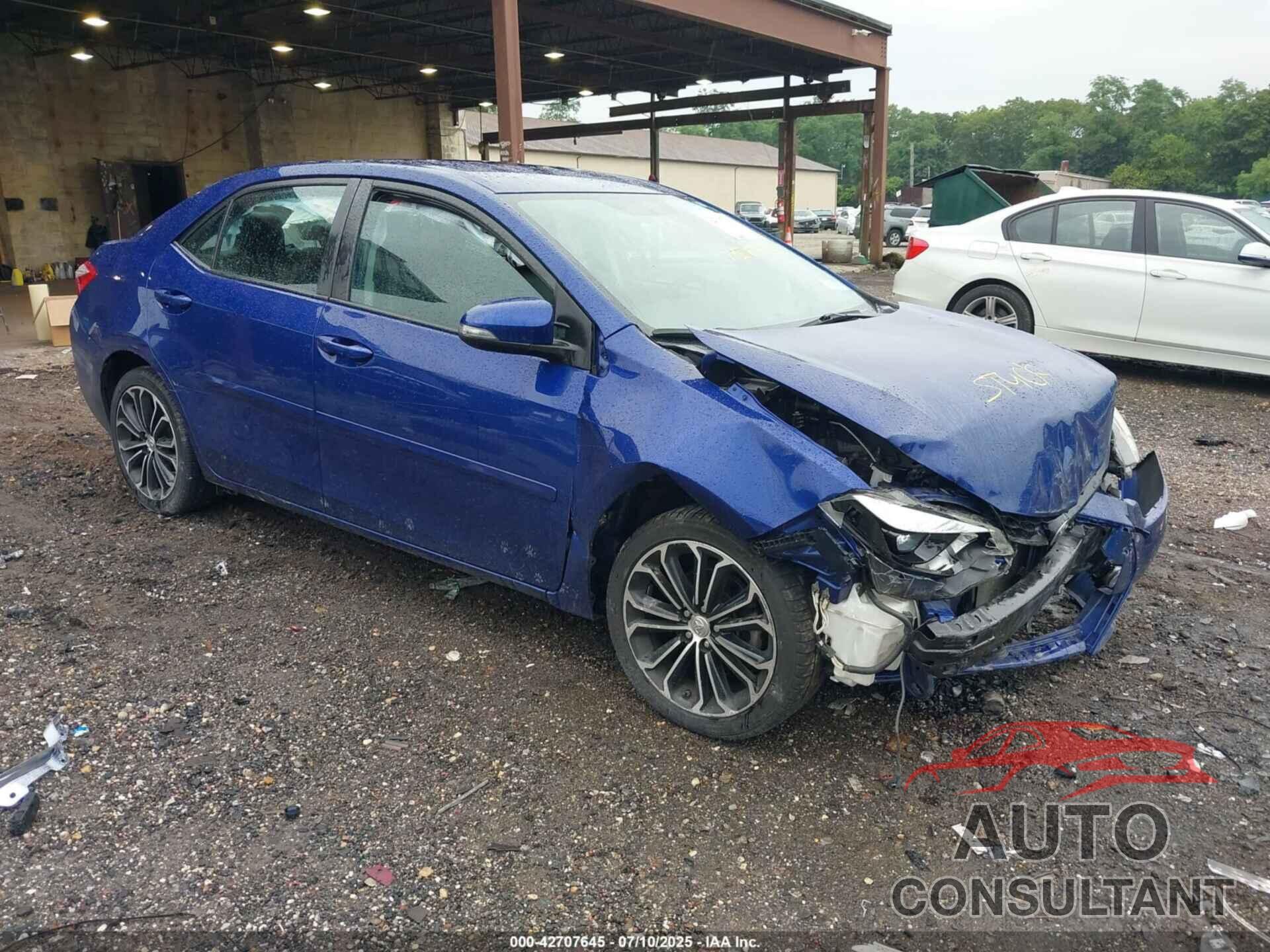 TOYOTA COROLLA 2016 - 2T1BURHE4GC619122
