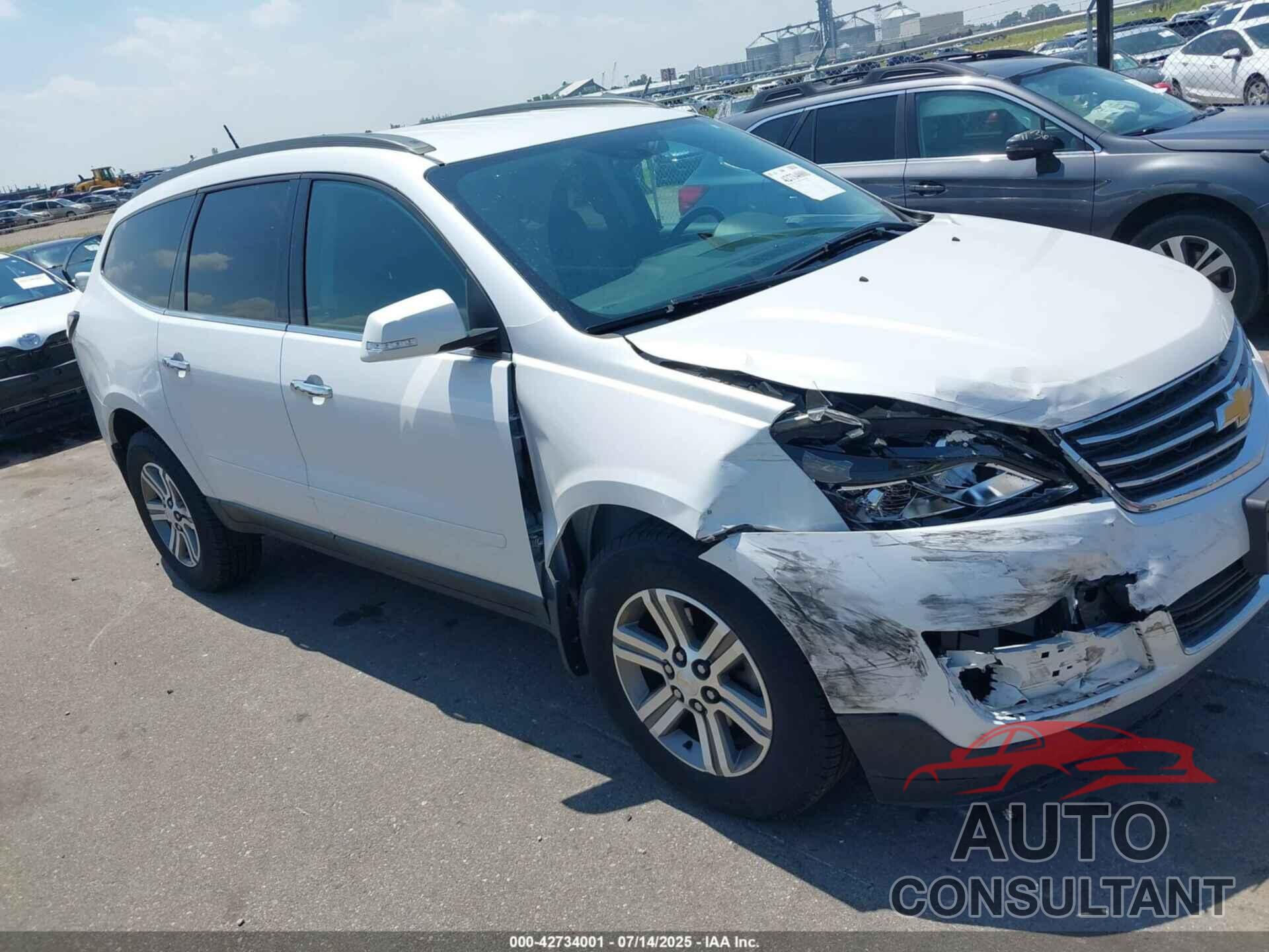 CHEVROLET TRAVERSE 2016 - 1GNKVHKD0GJ166409