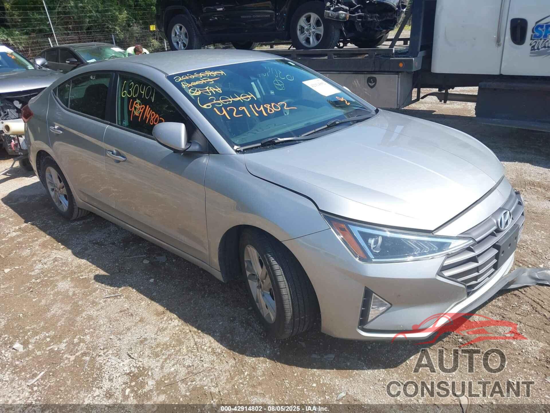 HYUNDAI ELANTRA 2020 - 5NPD84LF9LH630401