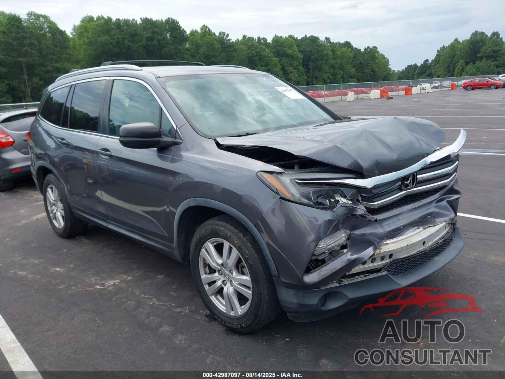 HONDA PILOT 2016 - 5FNYF5H19GB021047