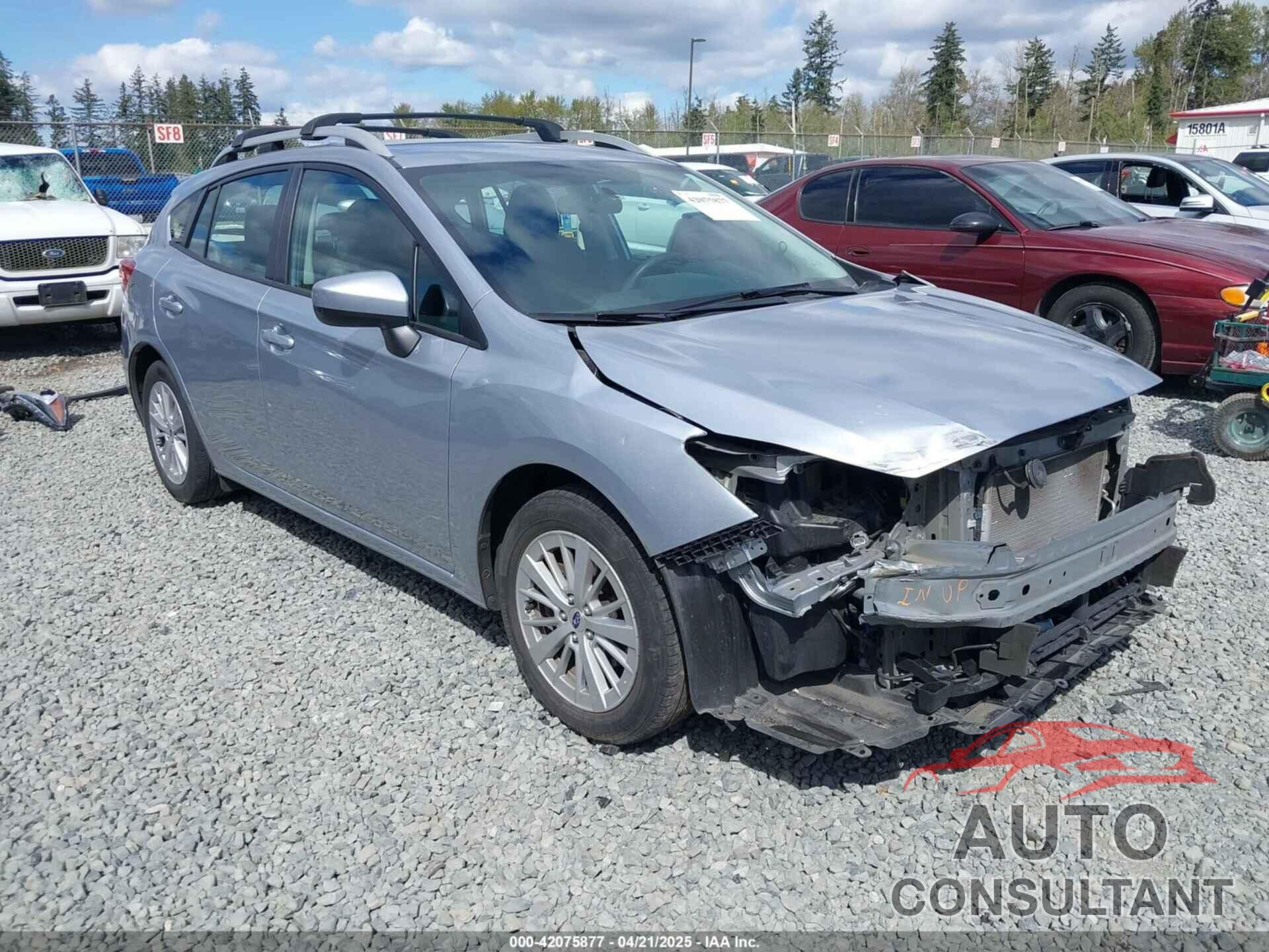 SUBARU IMPREZA 2017 - 4S3GTAB67H3753287