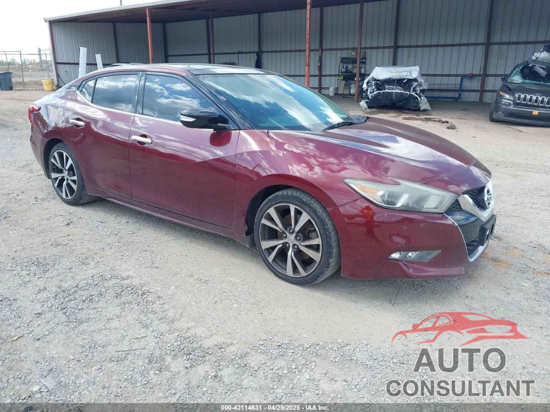 NISSAN MAXIMA 2017 - 1N4AA6AP4HC393310