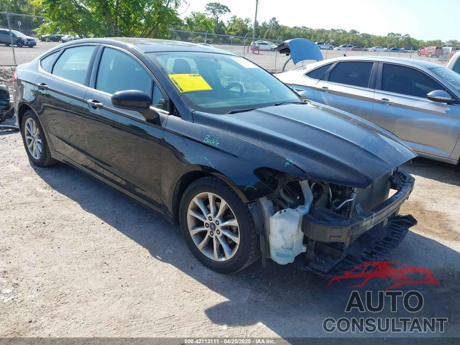 FORD FUSION 2017 - 3FA6P0H75HR108316