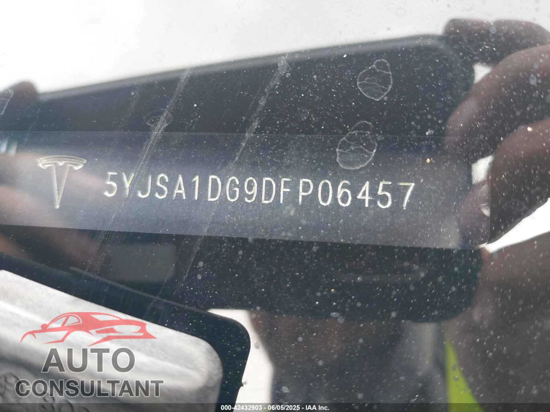 TESLA MODEL S 2013 - 5YJSA1DG9DFP06457