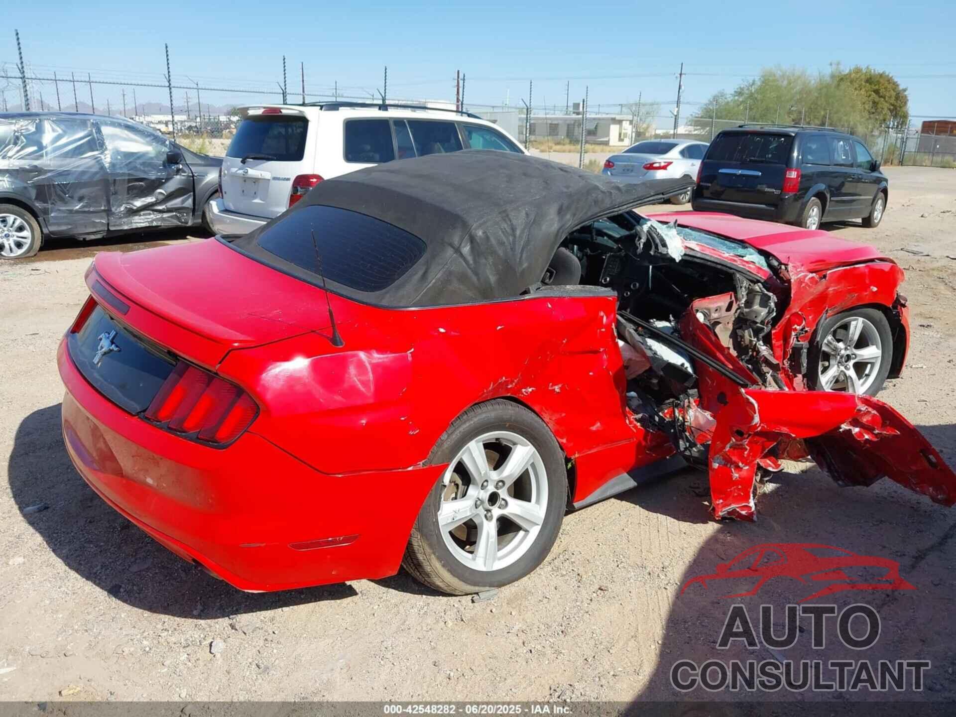 FORD MUSTANG 2015 - 1FATP8EM4F5400454