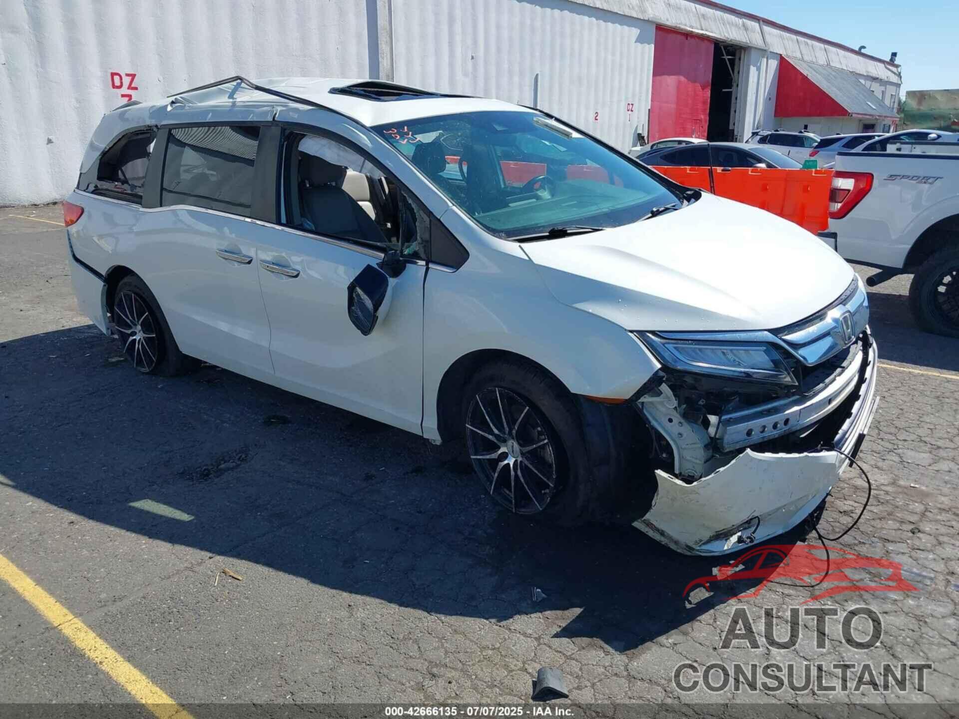 HONDA ODYSSEY 2019 - 5FNRL6H80KB051353