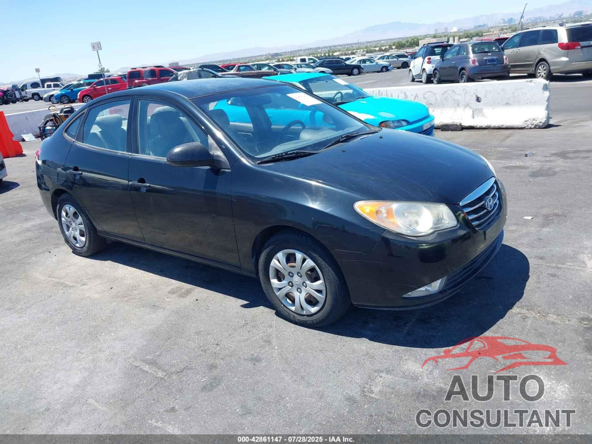 HYUNDAI ELANTRA 2010 - KMHDU4AD6AU993380