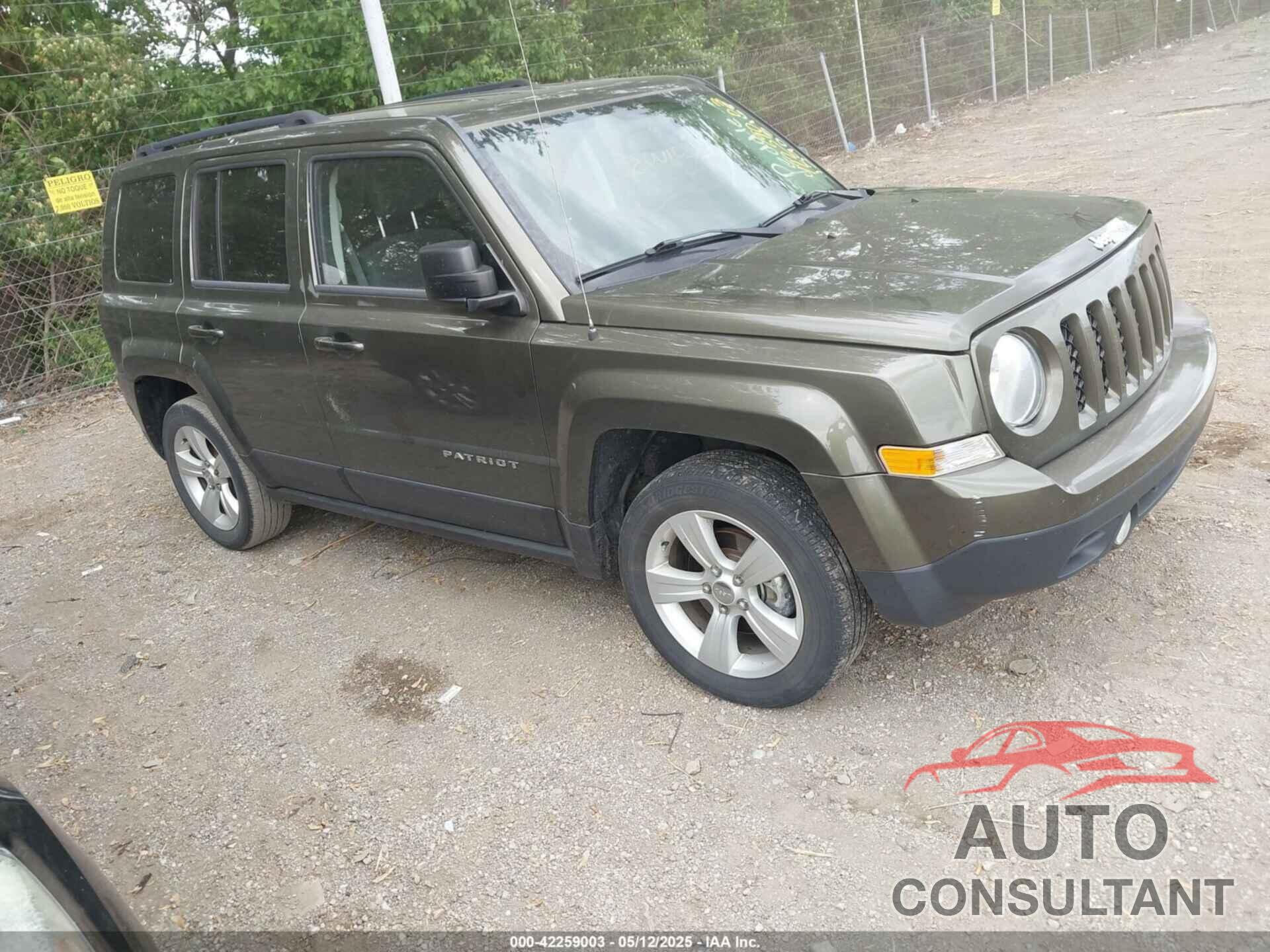 JEEP PATRIOT 2015 - 1C4NJPFB4FD203852